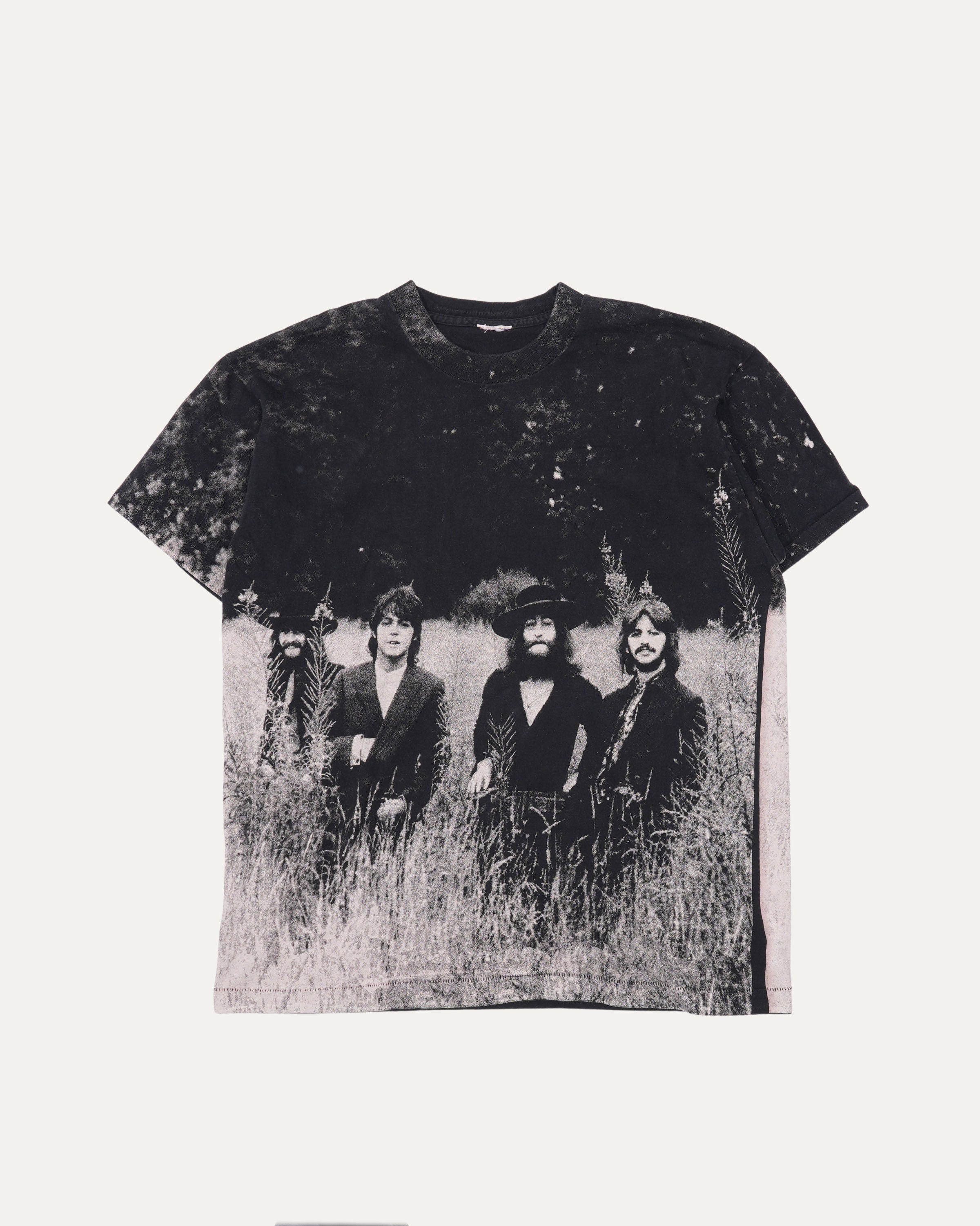Vintage 1990s The Beatles Hey Jude Graphic Print T-Shirt - Retro Band Tee for Music Fans & Concert Goers