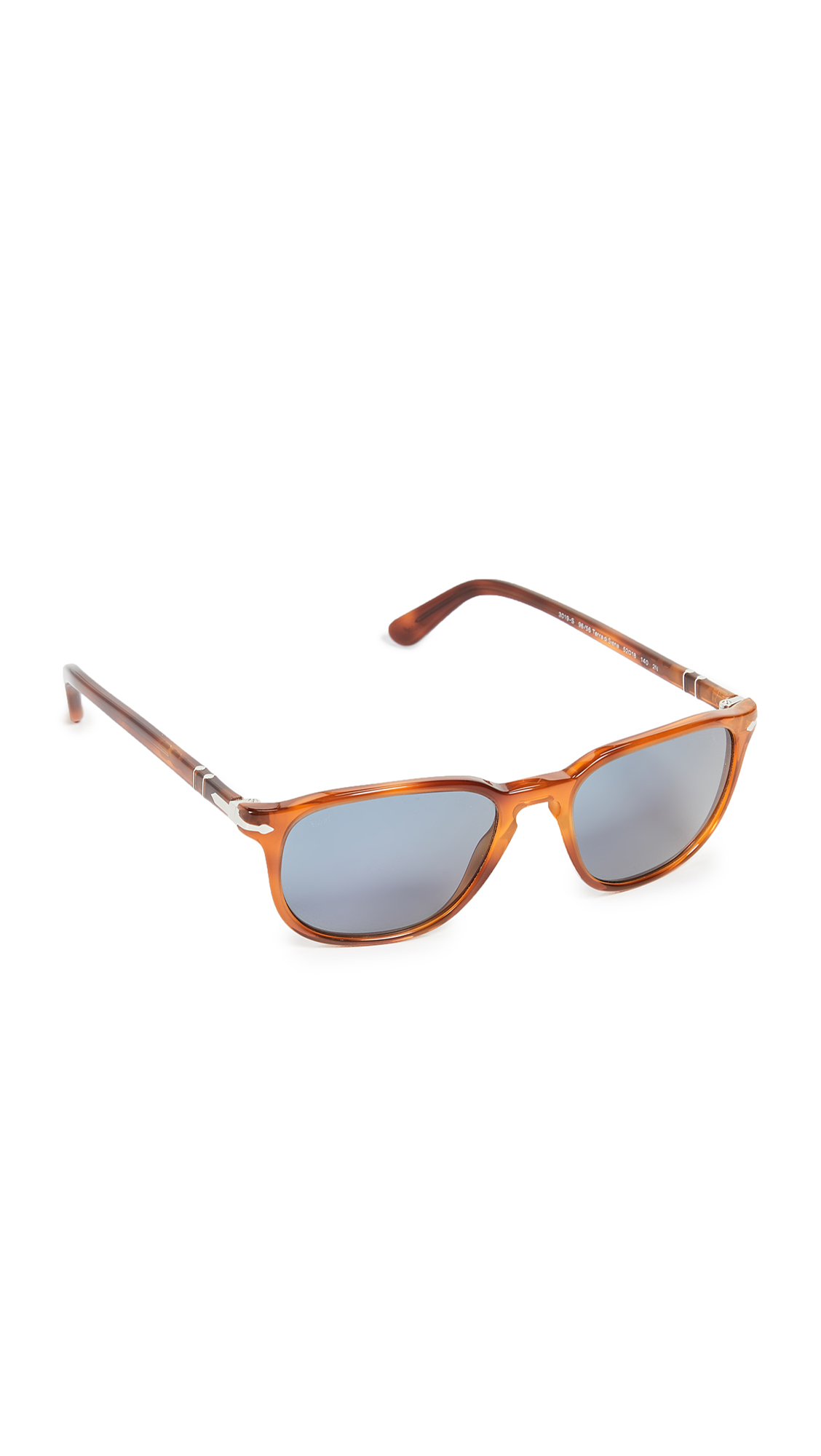 Persol Men's Terra Classic Sunglasses - Polarized UV Protection Aviator Style for Driving & Outdoor Activities