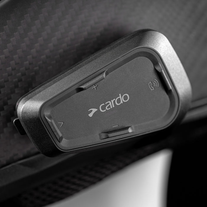 Cardo Spirit Duo Bluetooth Motorcycle Helmet Communication System - Wireless Intercom for Riders, Hands-Free Calling & Music - Perfect for Group Rides, Commuting & Adventure Motorcycling