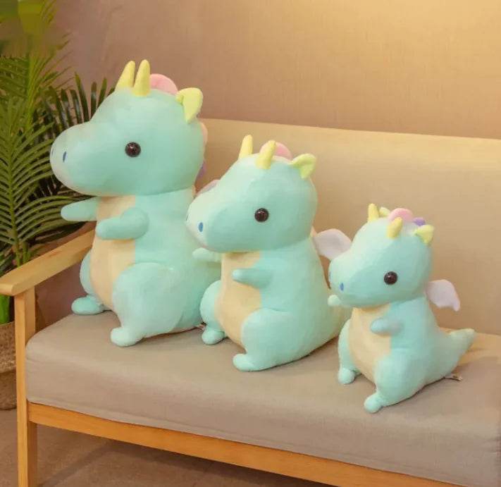Dilo The Dino Plush Toy - Soft Stuffed Animal Dinosaur for Kids, Cute & Huggable Gift for Boys & Girls - Perfect for Bedtime, Playtime & Nursery Decor