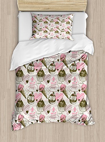 Army Green Pale Pink