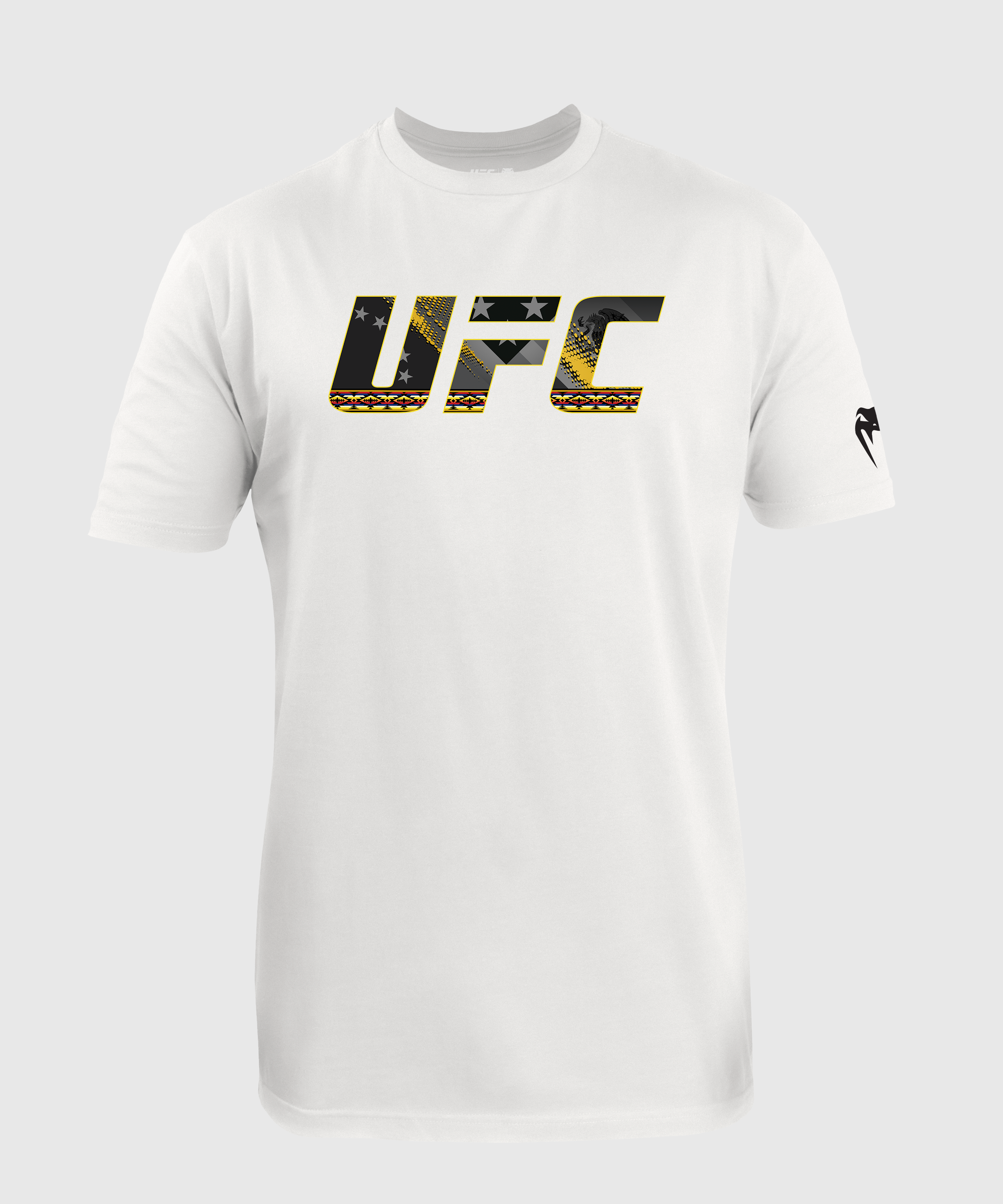 Men's UFC Unrivaled by Venum White Julianna Peña T-Shirt - Official Fightwear for MMA Fans & Training