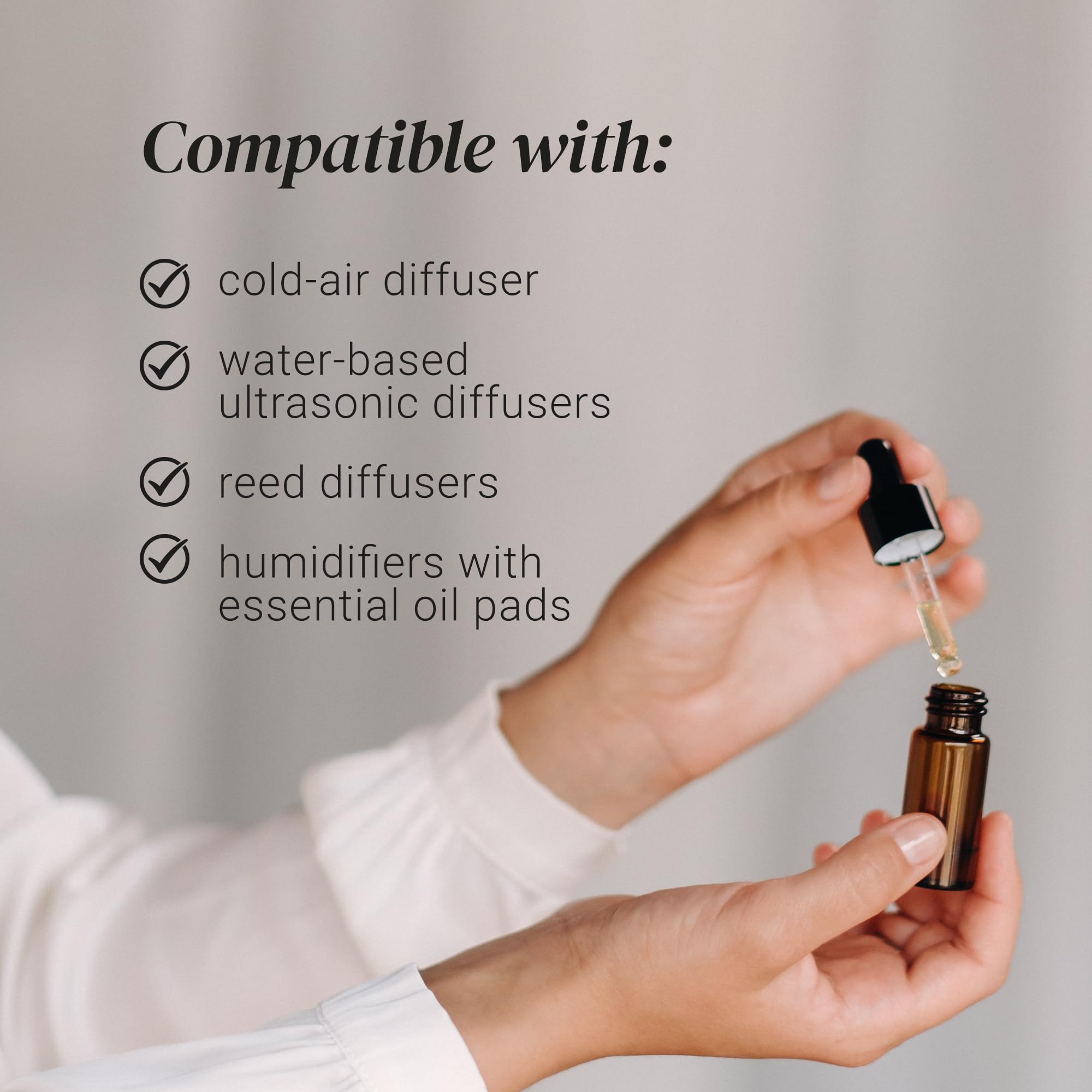 Premium White Tea Essential Oil for Diffusers - 100% Natural, Long-Lasting Aromatherapy Oil for Home & Office - IFRA Certified, Works with Ultrasonic & Cold Air Diffusers (16 oz) - Perfect for Relaxation, Stress Relief & Creating a Calming Atmosphere