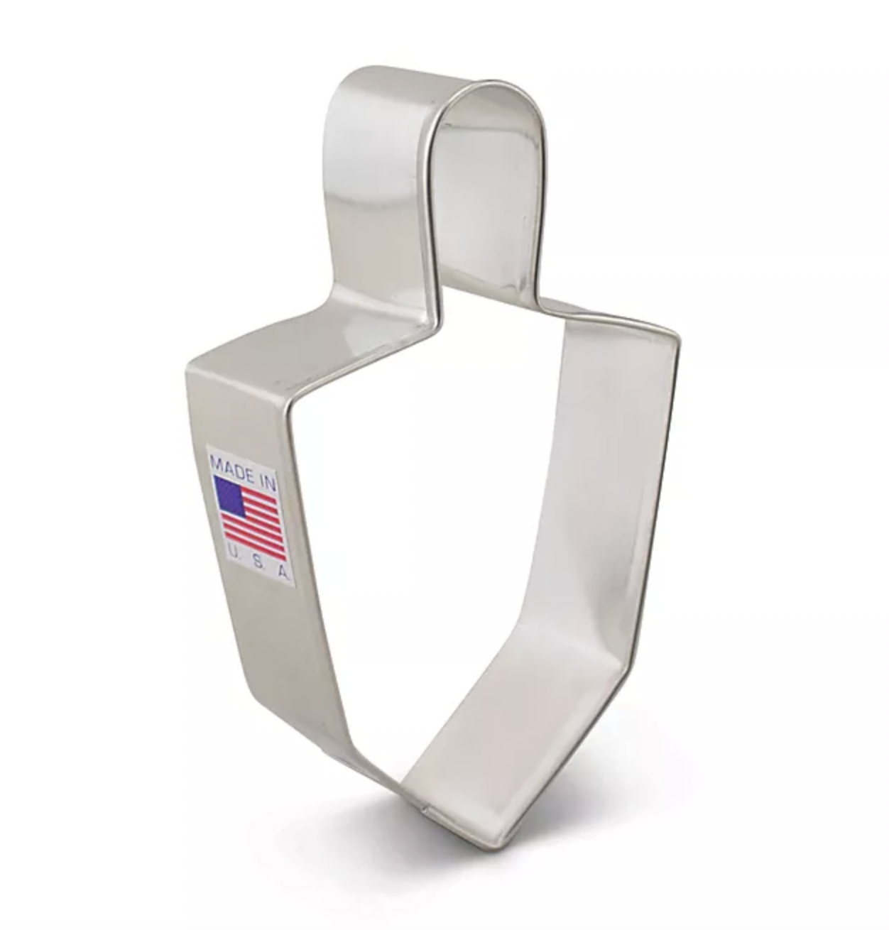 Ann Clark Dreidel Cookie Cutter - Stainless Steel Hanukkah Cookie Cutter Set for Holiday Baking, Jewish Festival Treats, and DIY Cookie Decorating