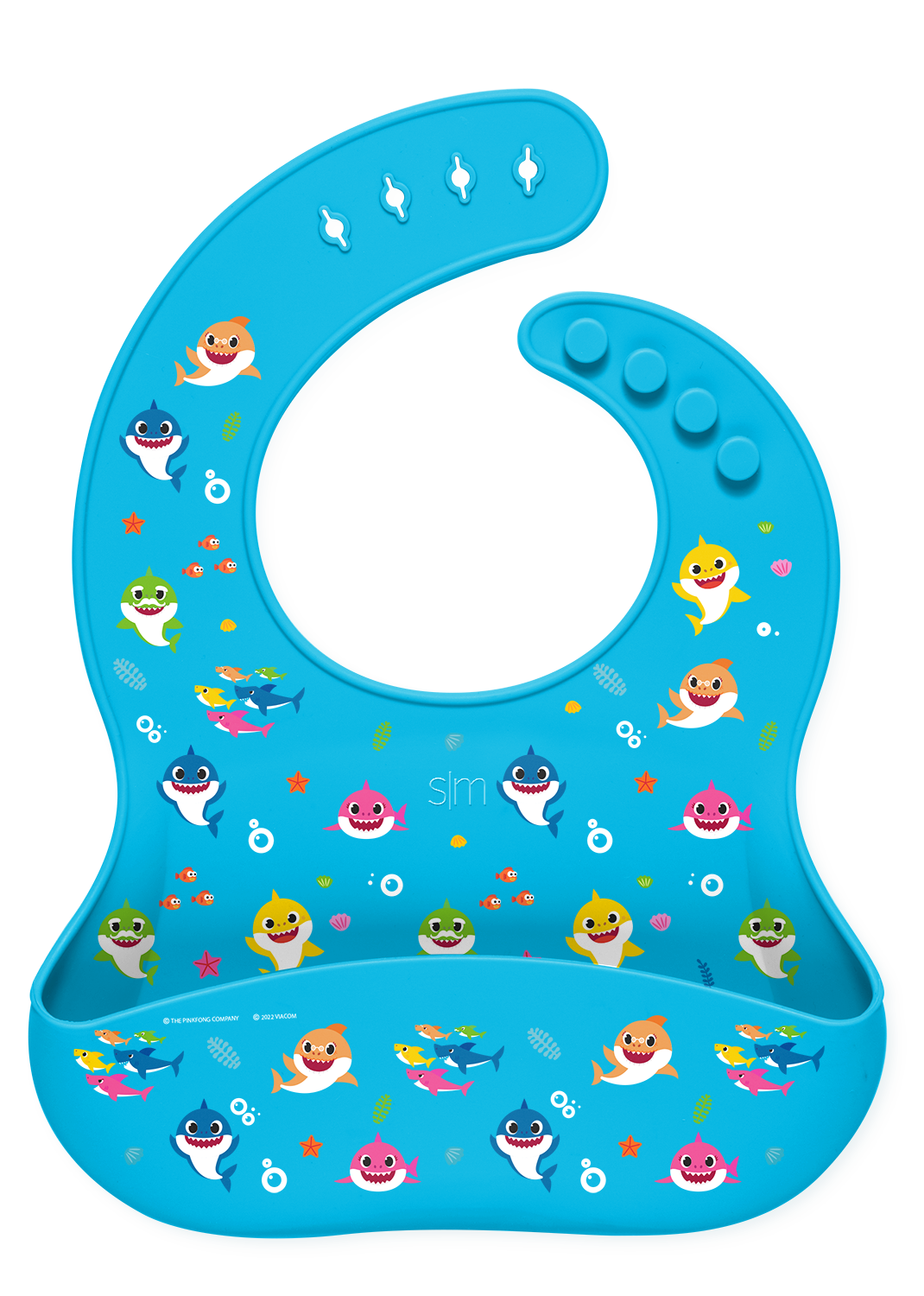 Bennett Silicone Baby Bib - Waterproof, Adjustable Neck, Easy to Clean for Messy Mealtime - Perfect for Infants, Toddlers & Kids Eating at Home or On the Go