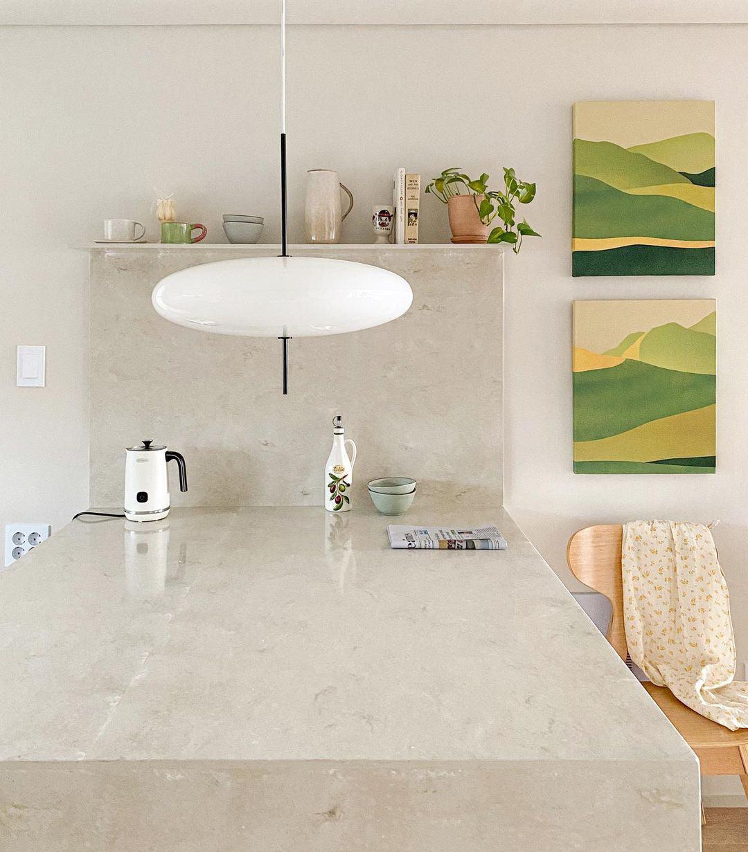 Modern 2065 Pendant Light - Stylish Hanging Lamp for Kitchen Island, Dining Room & Living Room Decor - Dimmable LED Ceiling Light Fixture