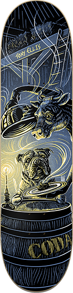 Coda Ellis Eat Shit Skateboard Deck - 8.7 Inch Professional Skateboard Deck Only | Perfect for Street Skating, Tricks & Skatepark Rides