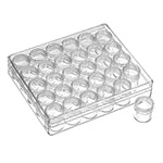 30-Piece Glass Jar Set with Airtight Lids & Storage Container - Perfect for Pantry Organization, Spice Storage, and DIY Crafts