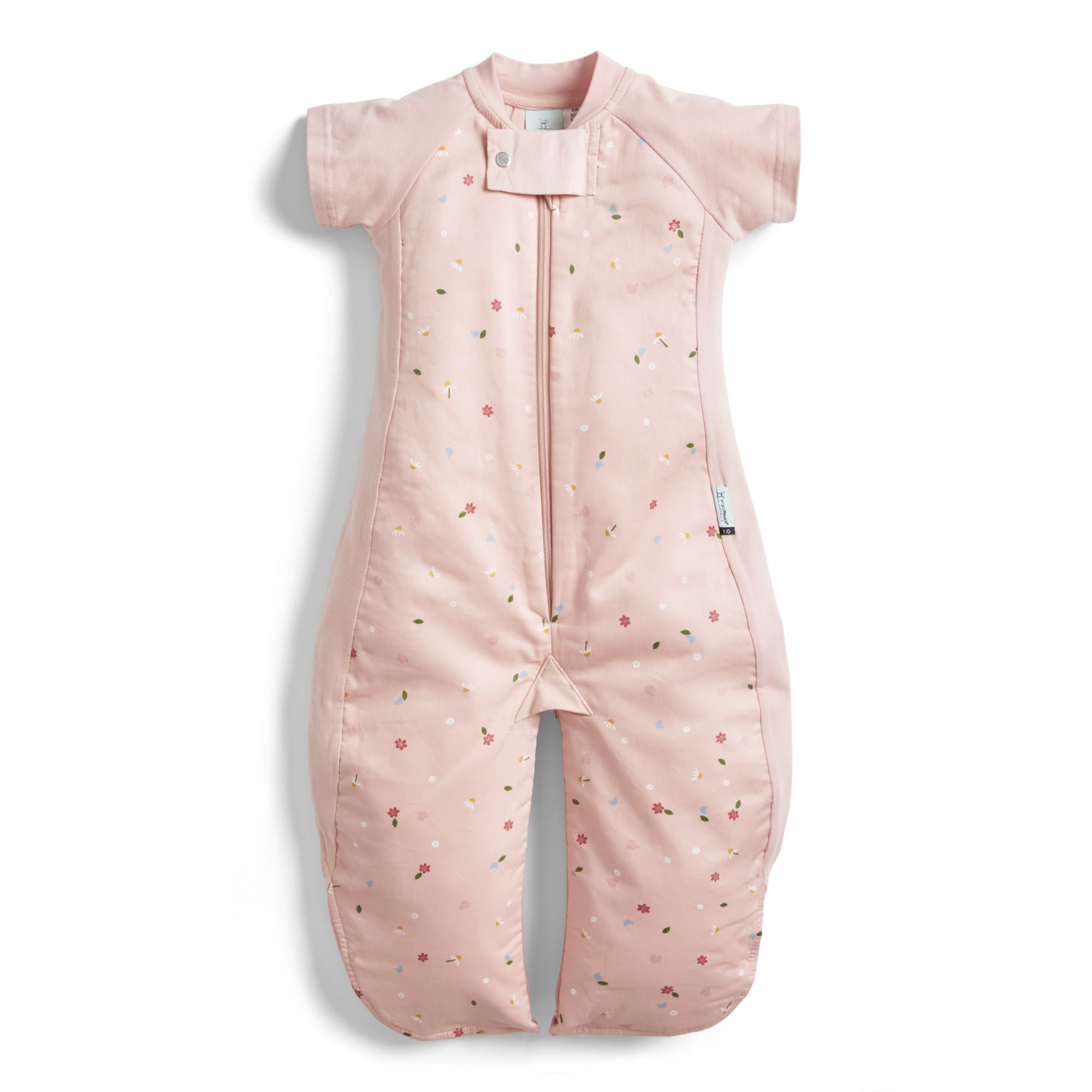 ergoPouch TOG 1.0 Baby Sleep Suit Bag - Soft & Breathable for Newborns & Infants - Perfect for Nursery, Daycare & Travel - Daisies Floral Design