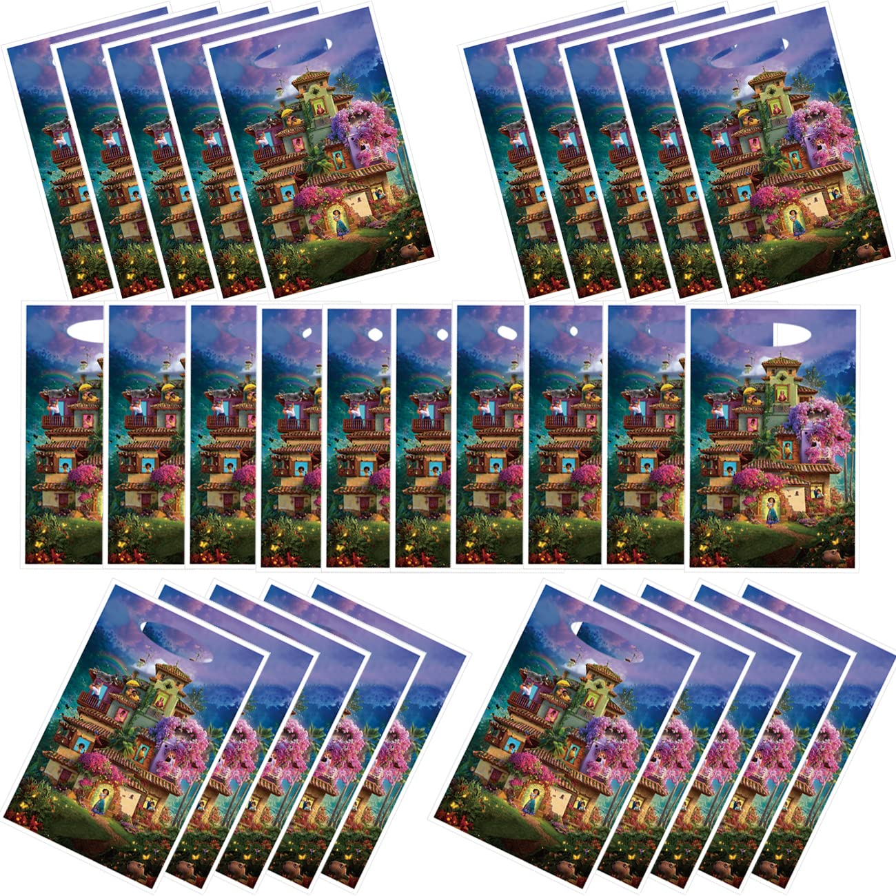30 Pack M House Themed Party Gift Bags - Cute Kids Birthday Party Supplies & Decorations | Perfect for Birthday Parties, Baby Showers, and Holiday Celebrations