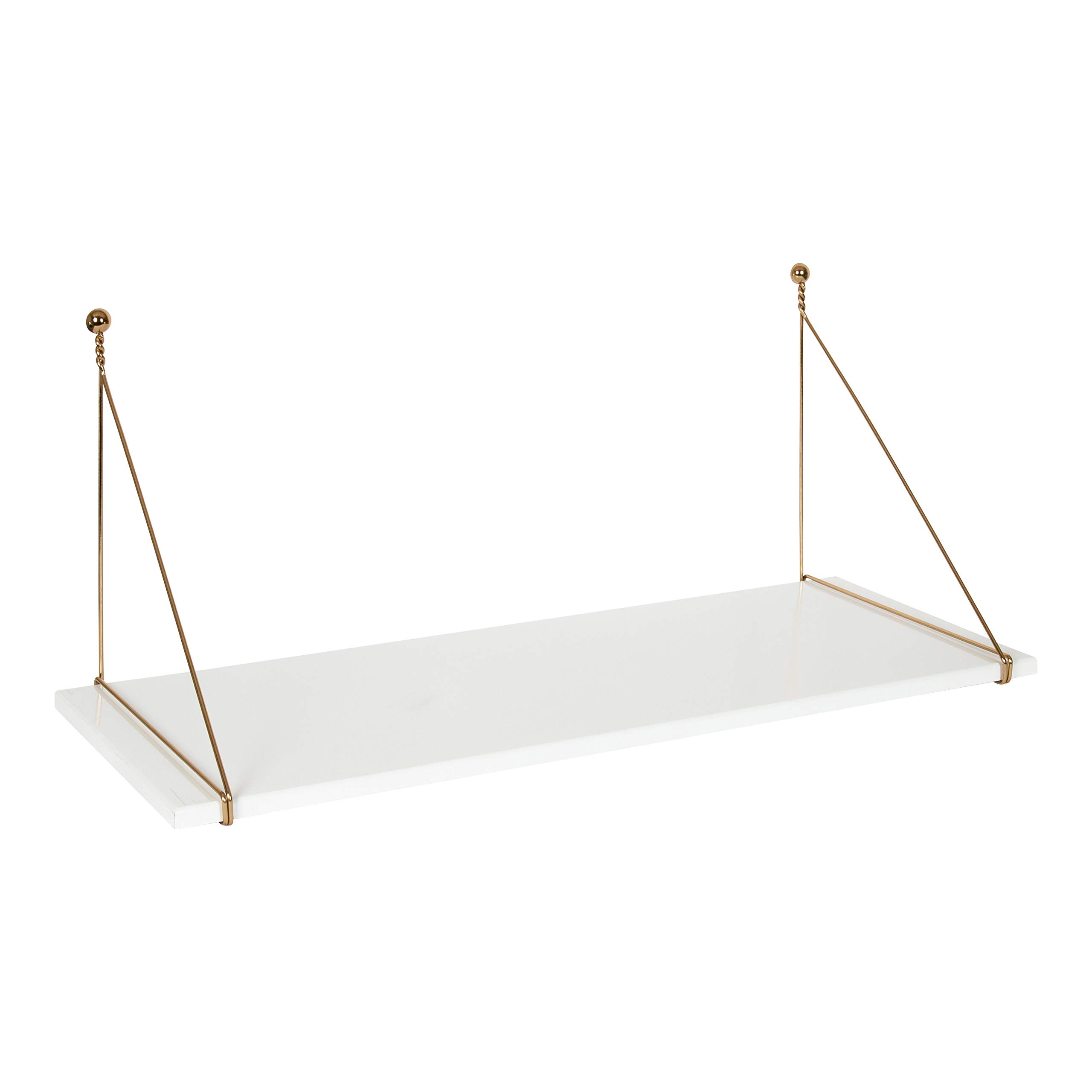 Kate & Laurel Vista Modern Floating Desk - 38