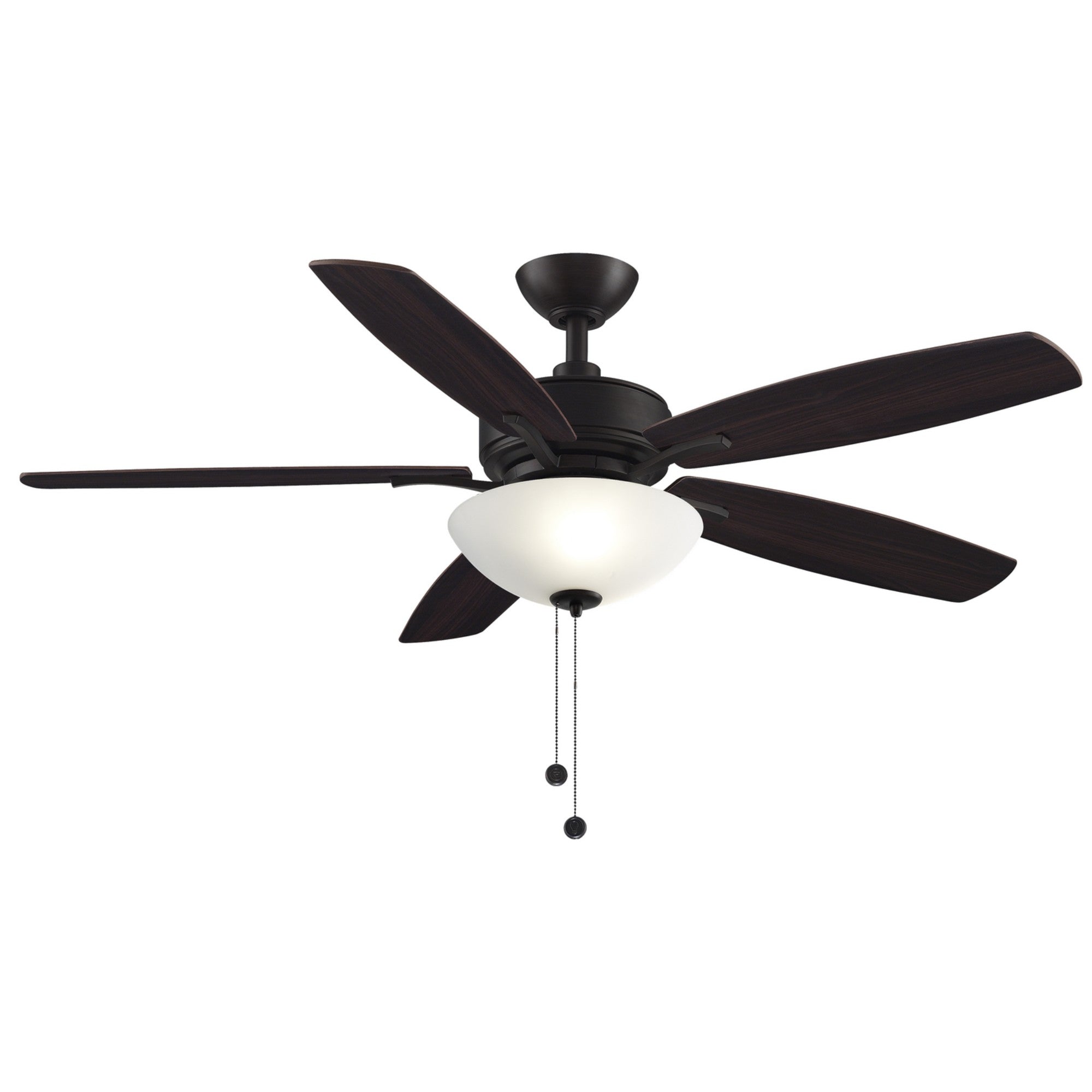 Aire Deluxe 52 Inch LED Ceiling Fan with Remote Control - Energy Efficient Quiet Operation for Bedroom, Living Room, and Office