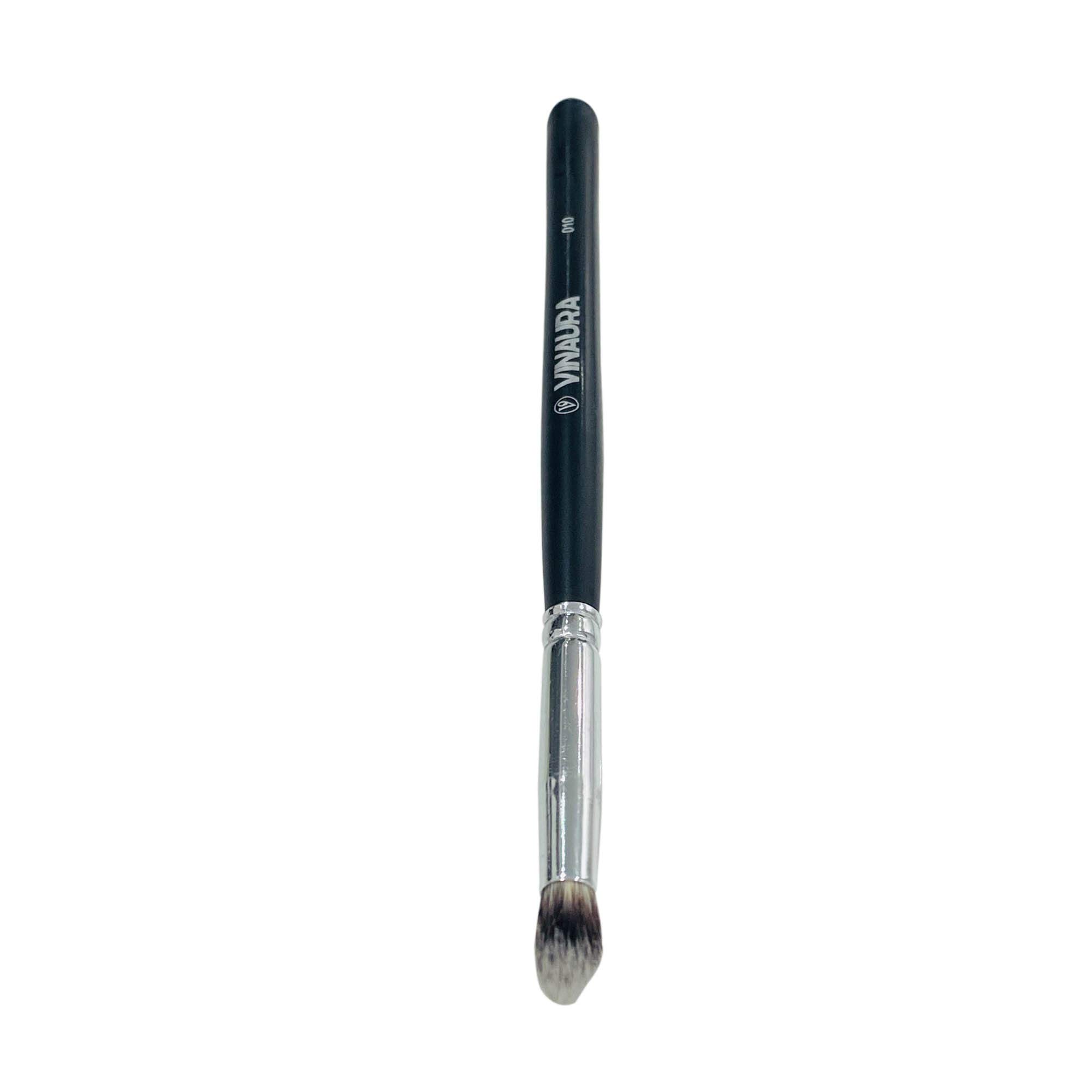 VINAURA Pro Dual Fiber Eyeshadow Blending Brush - Real Hair Makeup Brush for Face & Eye | Professional Crease Line & Shadow Blender | Perfect for Daily Makeup, Smokey Eyes & Contouring (Makeup Accessories)