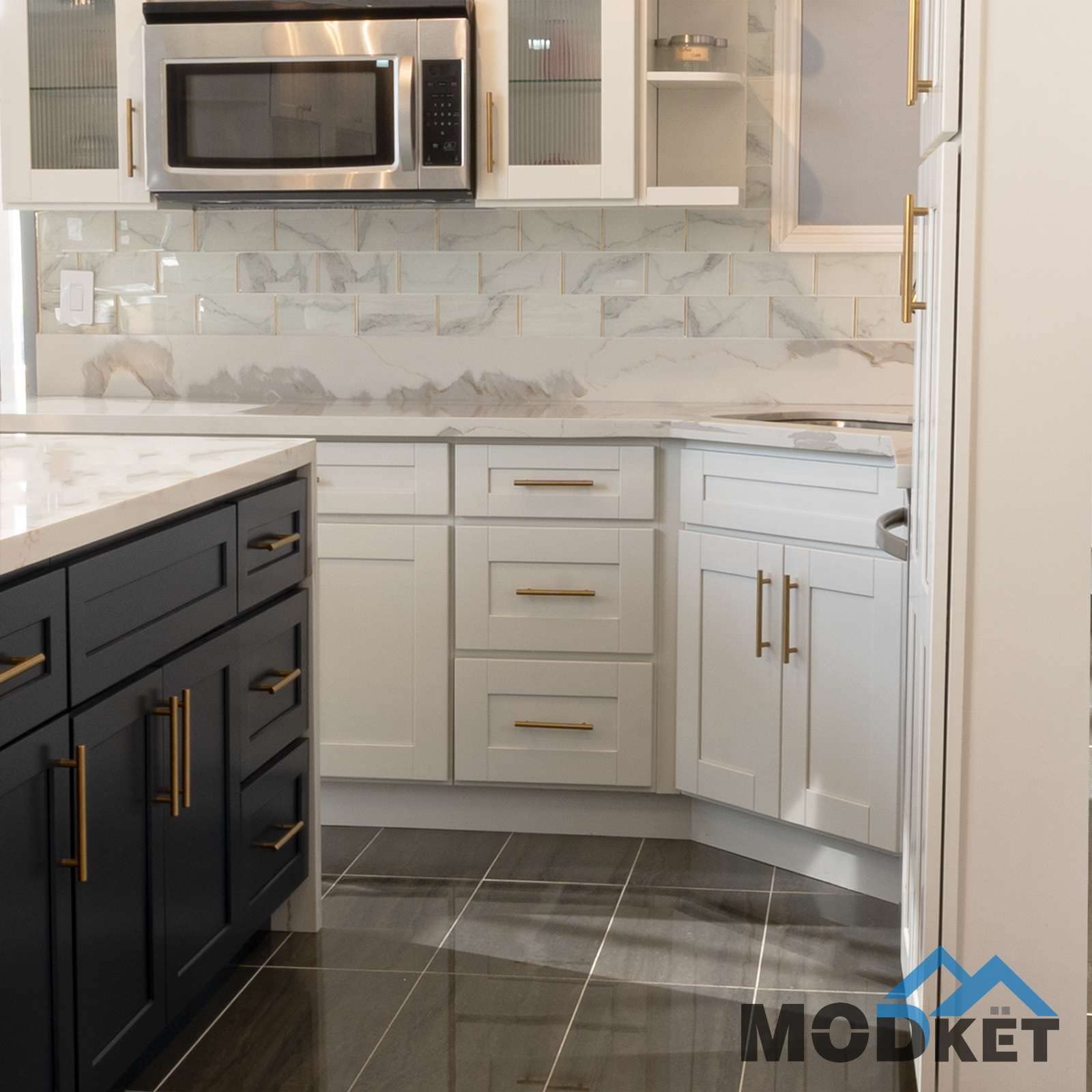 Stainless Steel Euro Cabinet Handles - 6