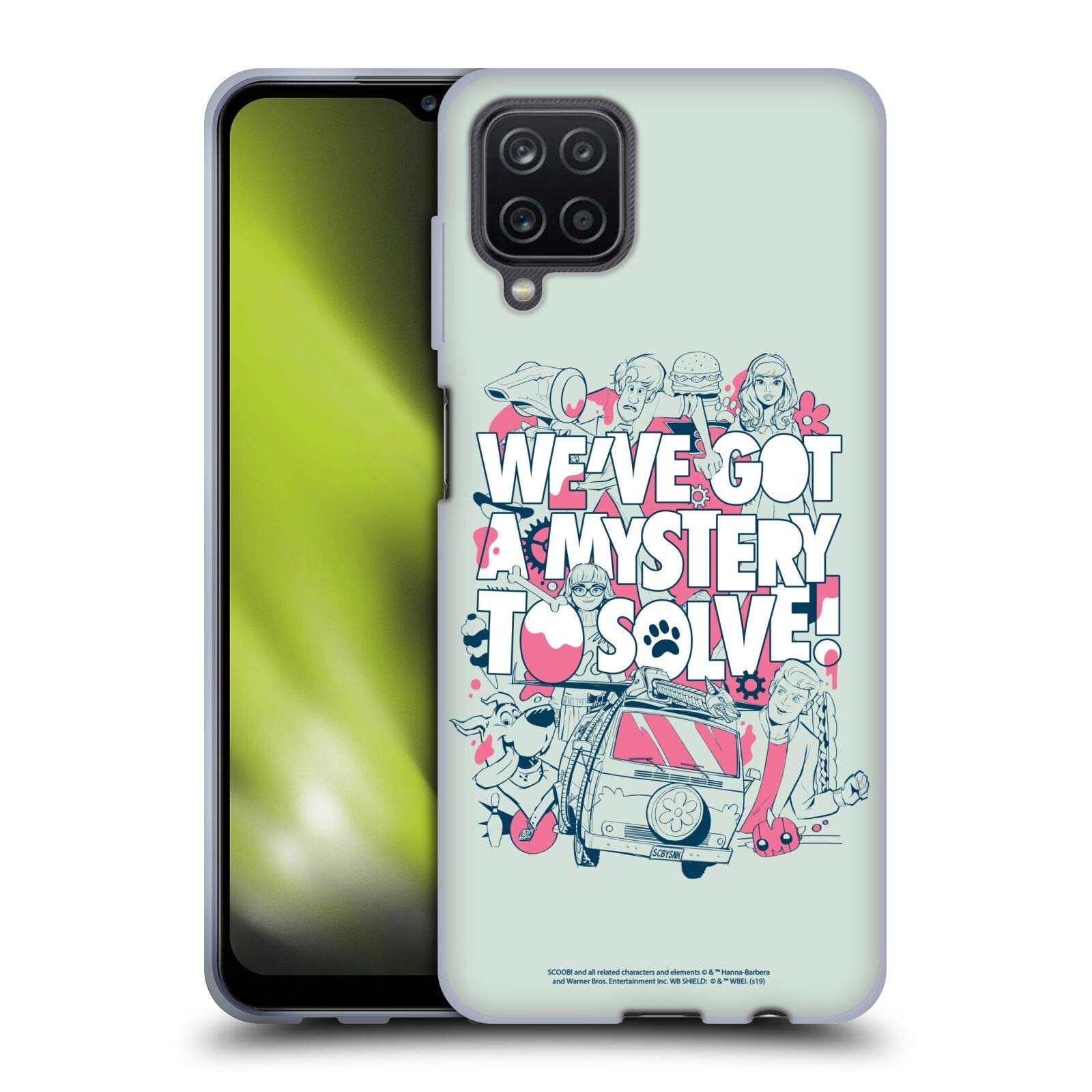 Head Case Designs Scoob! Scooby-Doo Movie Mystery Soft Gel Case for Samsung Galaxy A12 (2020) - Officially Licensed Protective Cover for Daily Use & Travel