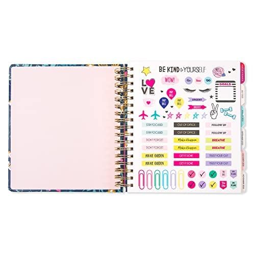 2025-2026 Large Monthly Planner with Daily Weekly Layout - Premium Organizer with Pens, Stickers & Sticky Notes - Inspirational Quote 
