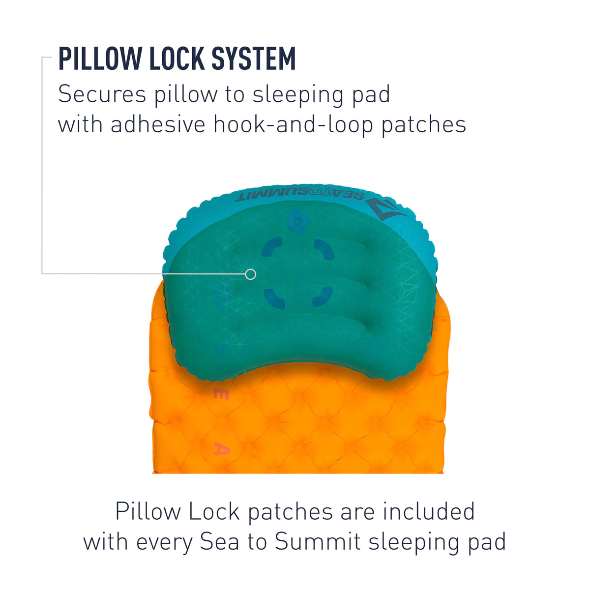 Ultralight Travel Pillow for Camping & Backpacking - Aeros Compact Inflatable Pillow for Hiking, Airplane, Outdoor Adventures
