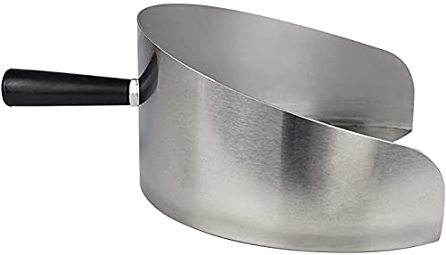 Premium Handheld Meat Catcher Pan for Rotisserie - Heavy Duty Doner Kebab Shovel, Shawarma & Gyro Grill Accessory for Home & Commercial Use | Perfect for Slicing Vertical Rotisserie Meat, Serving Doner Kebabs & Shawarma Dishes