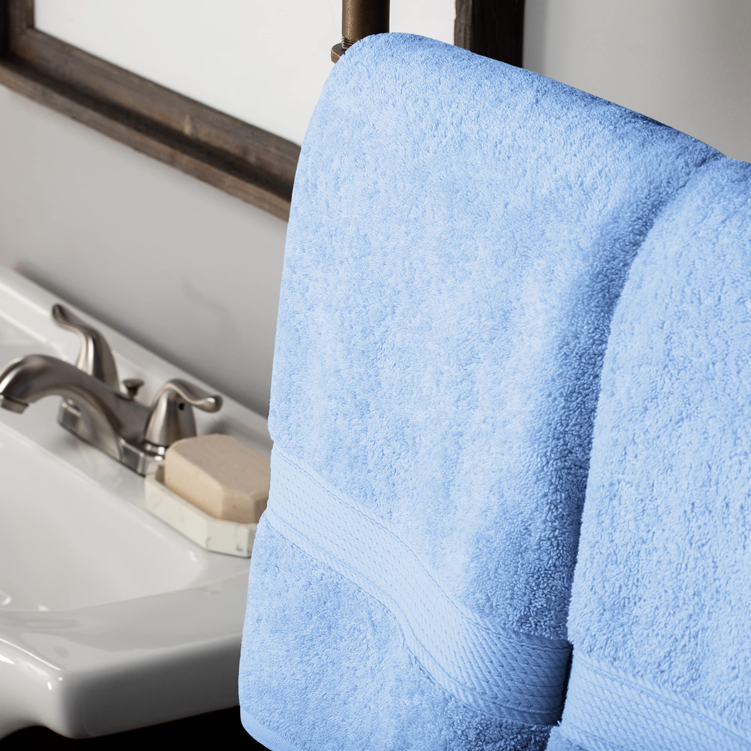 Premium Egyptian Cotton Towel Set - 10-Piece Bath & Shower Towels (30