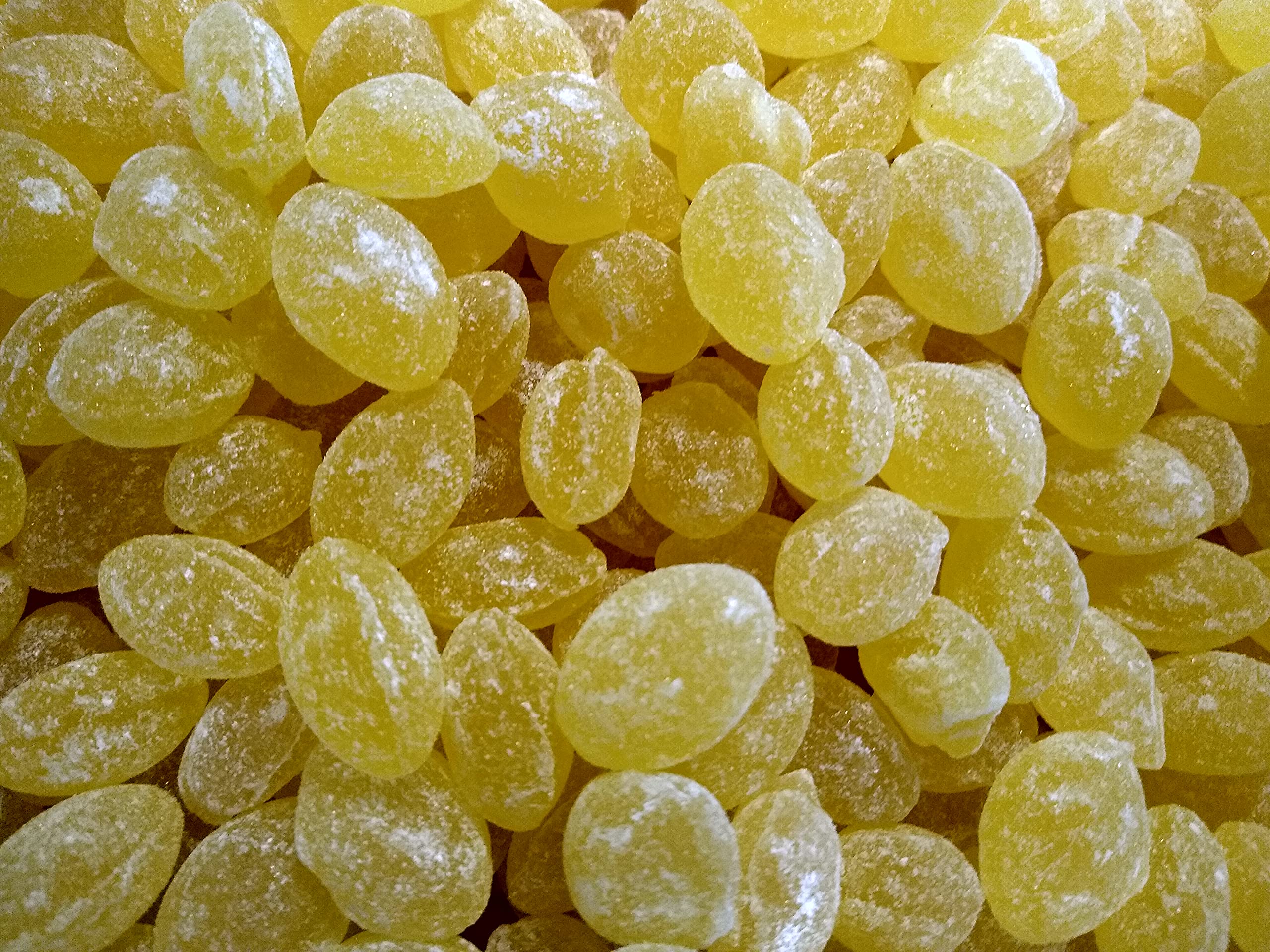 Claeys Lemon Bulk Sanded Candy Drops - 2 lbs Bag of Fresh, Delicious Hard Candy for Baking, Party Favors & Gift Baskets