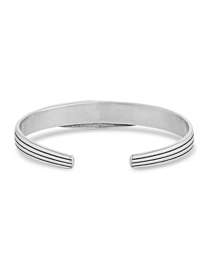 Montana Silversmiths BC5486 Women's Turquoise Feather Cuff Bracelet - Sterling Silver Jewelry for Boho Fashion & Western Style Outfits | Perfect for Casual Wear, Gift Giving & Special Occasions