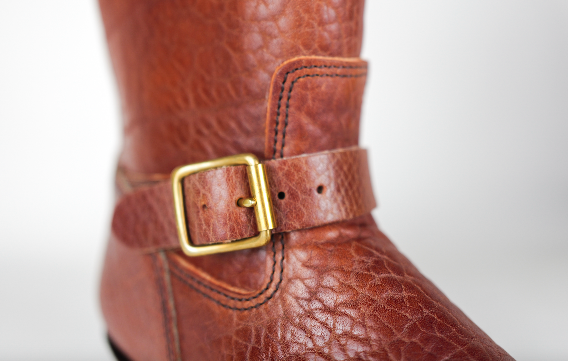 Premium Y'2 Leather Bullhide Engineer Boots for Men - Durable Work & Motorcycle Riding Boots - Perfect for Outdoor, Construction & Biker Lifestyle