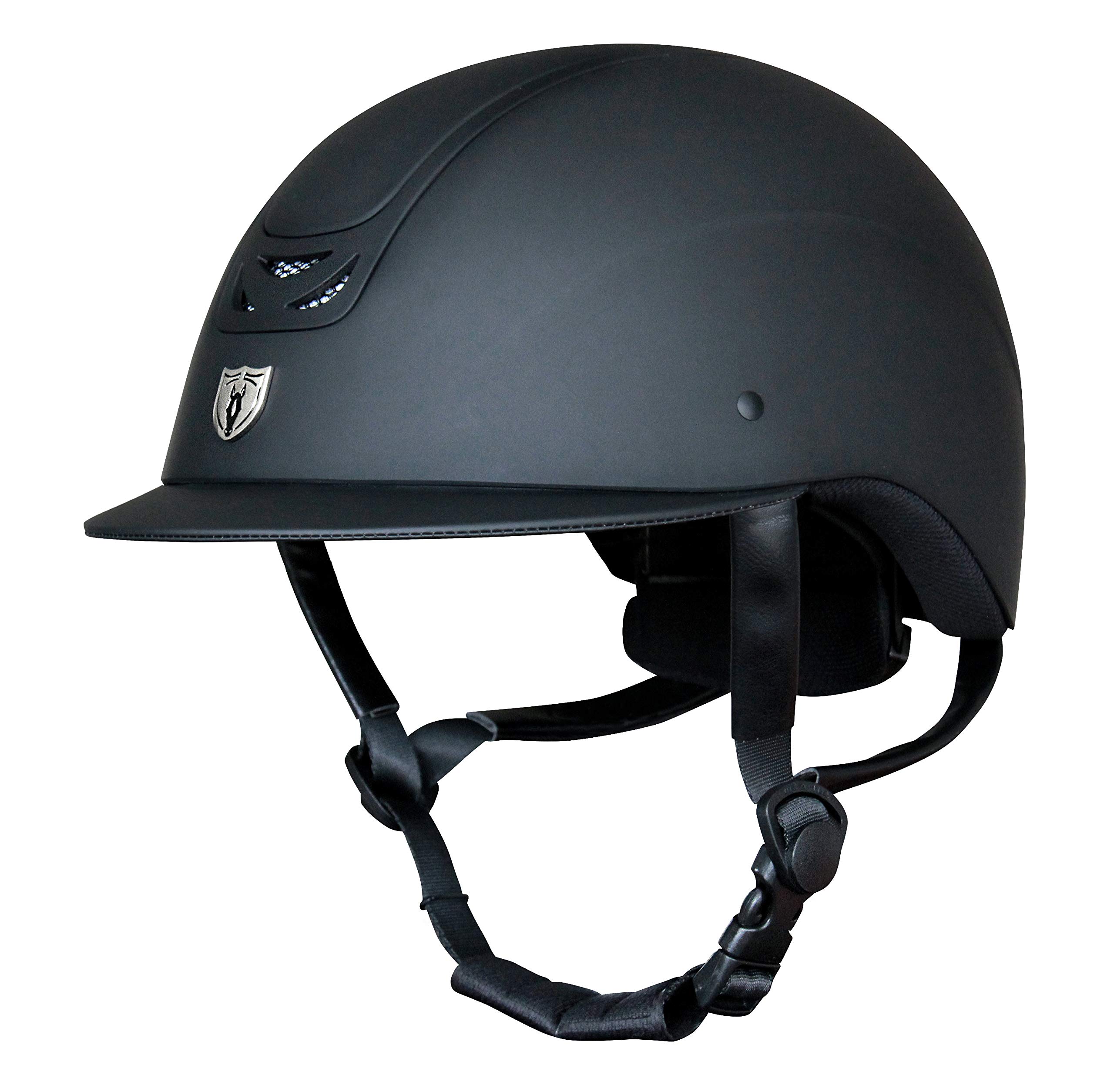 Tipperary Equestrian Horse Riding Helmet - Royal Blue English Style Safety Helmet with Cooling Ventilation for Women & Men - Perfect for Show Jumping, Dressage and Trail Riding