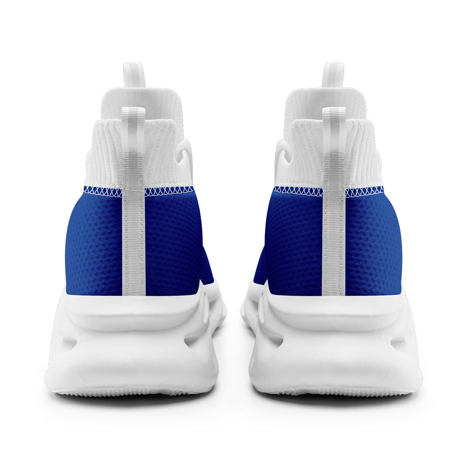 Custom Blue & Red New York Maxsoul Personalized Sneakers for Men & Women - Breathable Running Shoes for Gym, Workout & Casual Wear - FN030A D028017