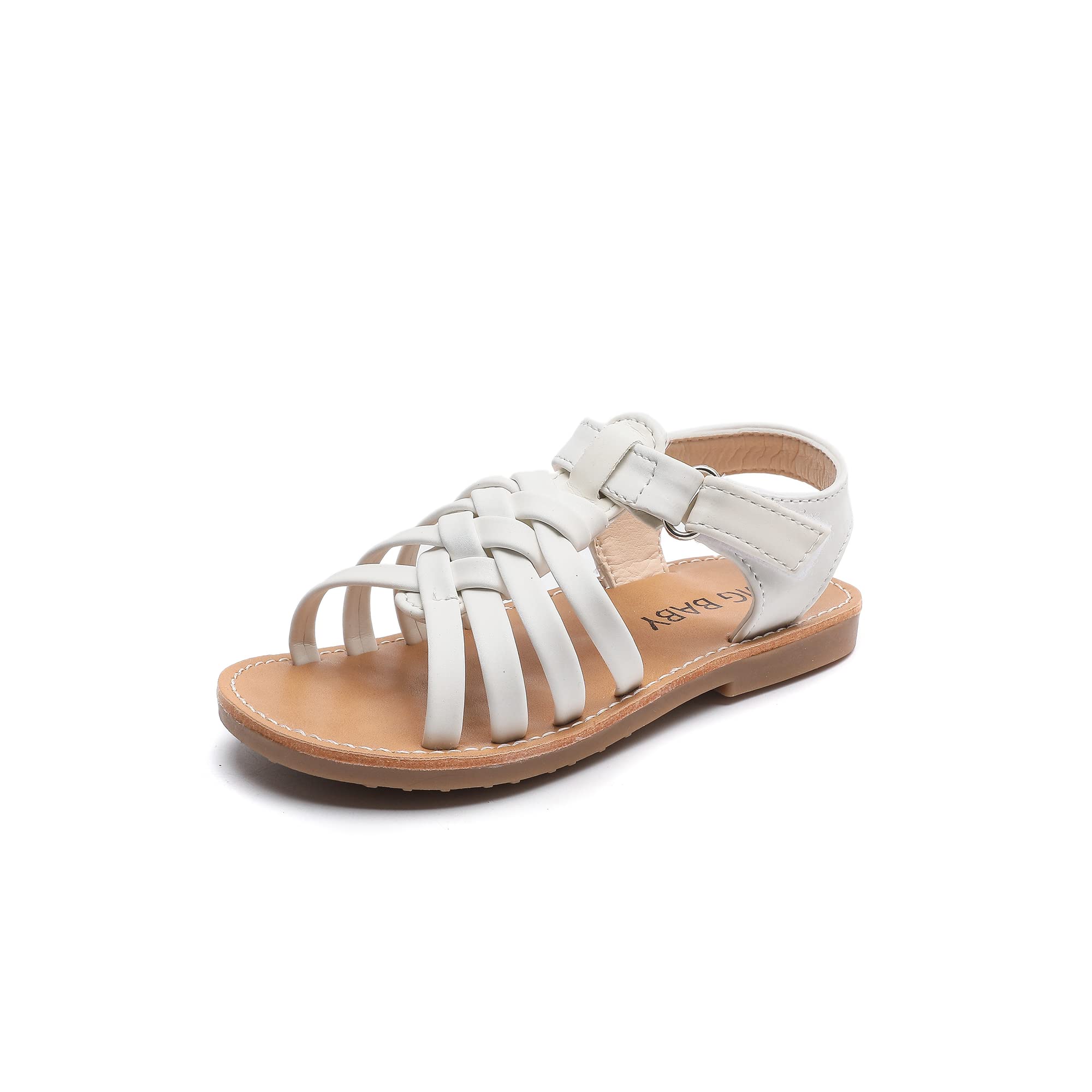 Komfyea Toddler Flower Sandals - Cute Summer Beach Shoes for Girls