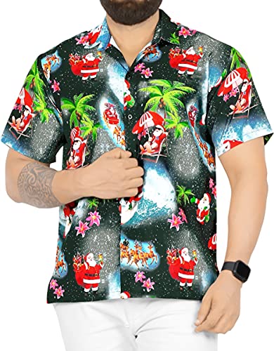 Santa Reindeer Black