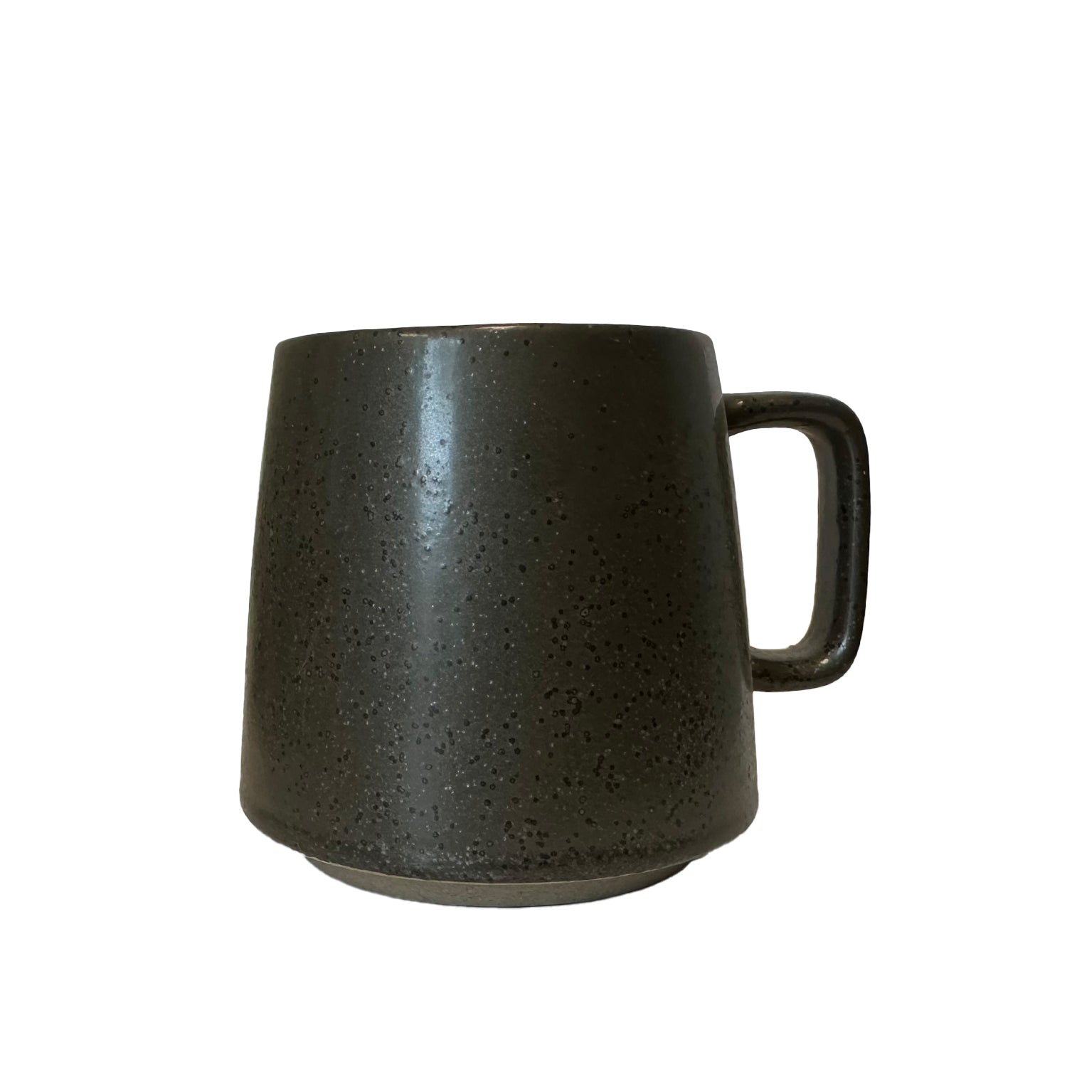 I.XXI Ceramic Coffee Mug 350ml - Matte Black Insulated Cup for Hot & Cold Drinks - Perfect for Home, Office or Gifts