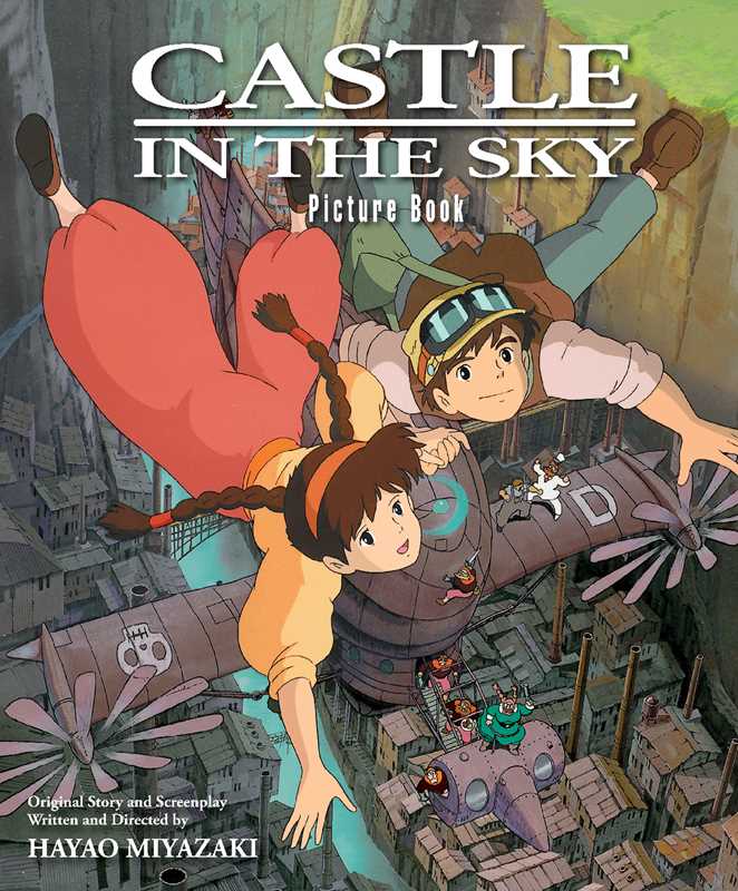Castle in the Sky Picture Book by Hayao Miyazaki - Anime Art Book for Ghibli Fans, Perfect for Collectors and Studio Ghibli Movie Lovers