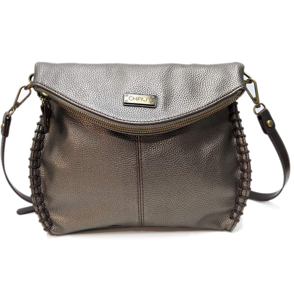 Stylish Chala Crossbody Bag for Women - Feather Design with Flap Top & Secure Zipper Closure | Perfect for Everyday Use, Travel, and Casual Outings