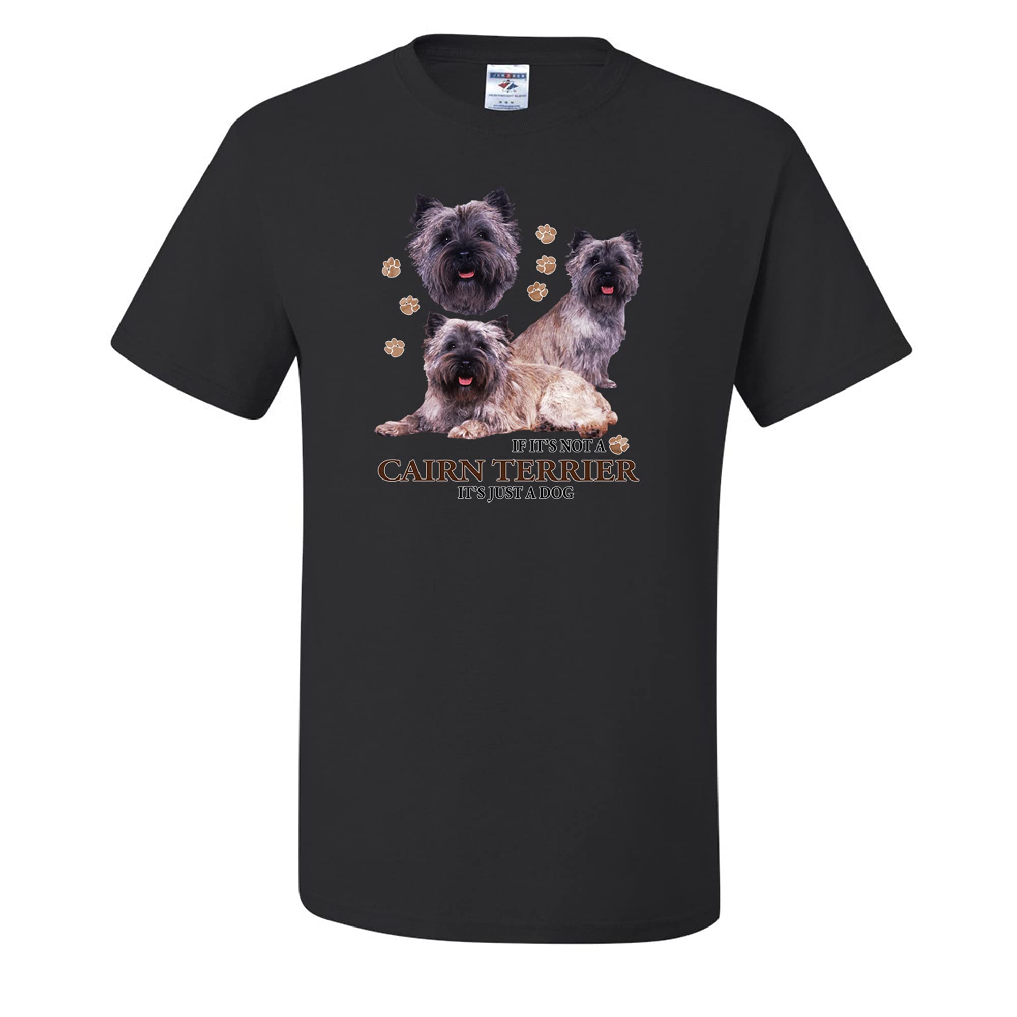 Cairn Terrier Dog Lover Graphic T-Shirt for Men - Funny Dog Owner Gift Idea - Perfect for Casual Wear, Dog Parks & Pet Lover Events