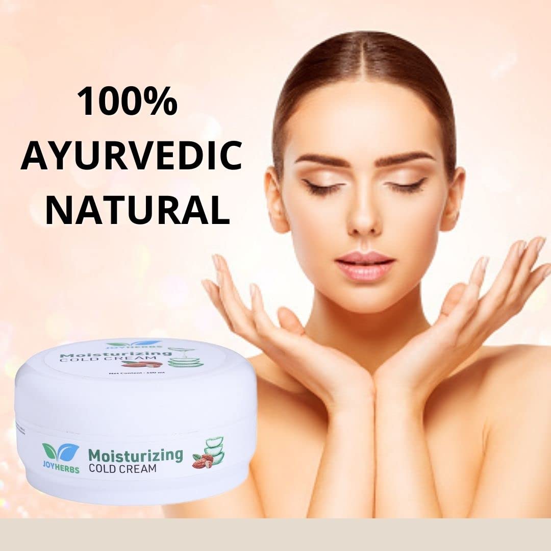JOYHERBS Vitamin C & Honey Nourishing Cold Winter Cream for Face & Body - 100G Illuminating Moisturizer for Dry Skin | Hydrating Winter Skincare & Night Cream