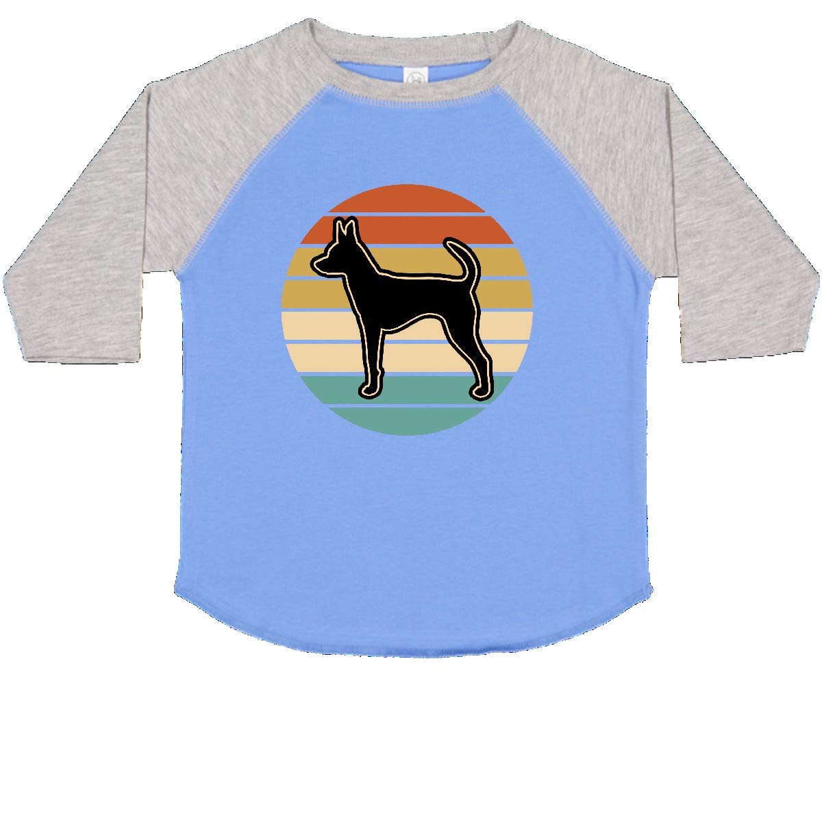 Inktastic Russian Toy Terrier Dog Toddler T-Shirt - Cute Puppy Graphic Tee for Kids - Perfect for Playdates, Birthday Parties & Family Photos
