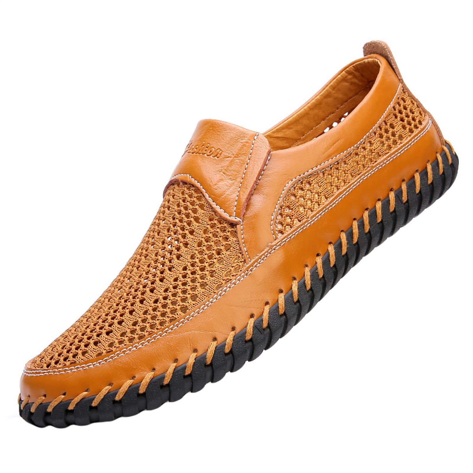 **Hoxekle Men's Breathable Mesh Loafers - Comfortable Casual Walking Shoes for Summer | Lightweight Slip-On Sneakers for Outdoor, Travel & Daily Wear**    (Note: This optimized title includes relevant keywords like 