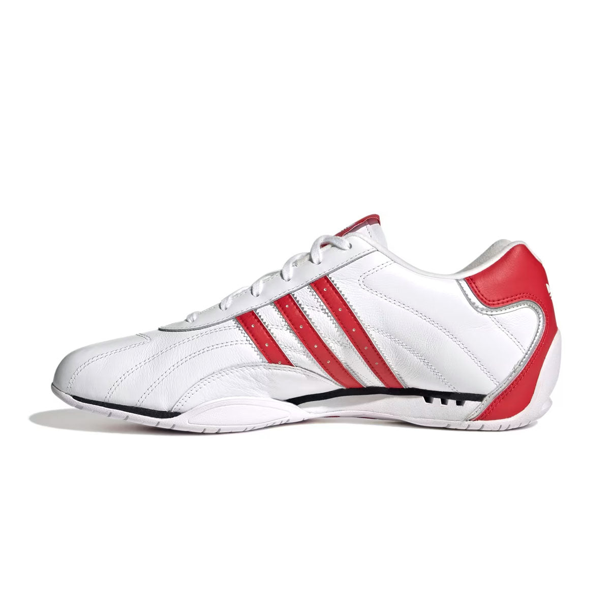 Adiracer Lo Sneakers - Cloud White & Better Scarlet | Lightweight Comfortable Running Shoes for Men & Women | Perfect for Jogging, Gym Workouts & Casual Wear