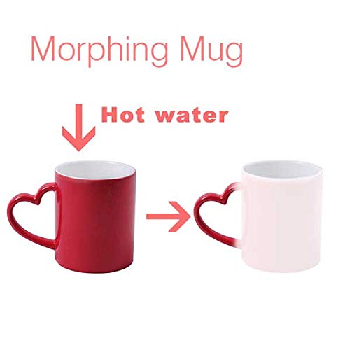 Endangered Species IUCN Red Giraffe Heat Sensitive Mug - Color Changing Stoneware Coffee Cup for Wildlife Lovers (Perfect Gift for Animal Conservationists & Hot Drink Enthusiasts)