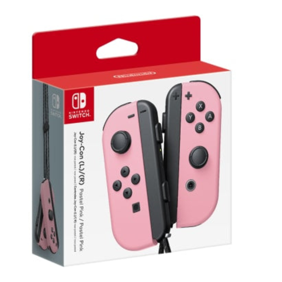 Original Nintendo Joy-Con (L/R) Wireless Controllers for Switch - Neon Red/Blue - Perfect for Multiplayer Gaming & Motion Controls