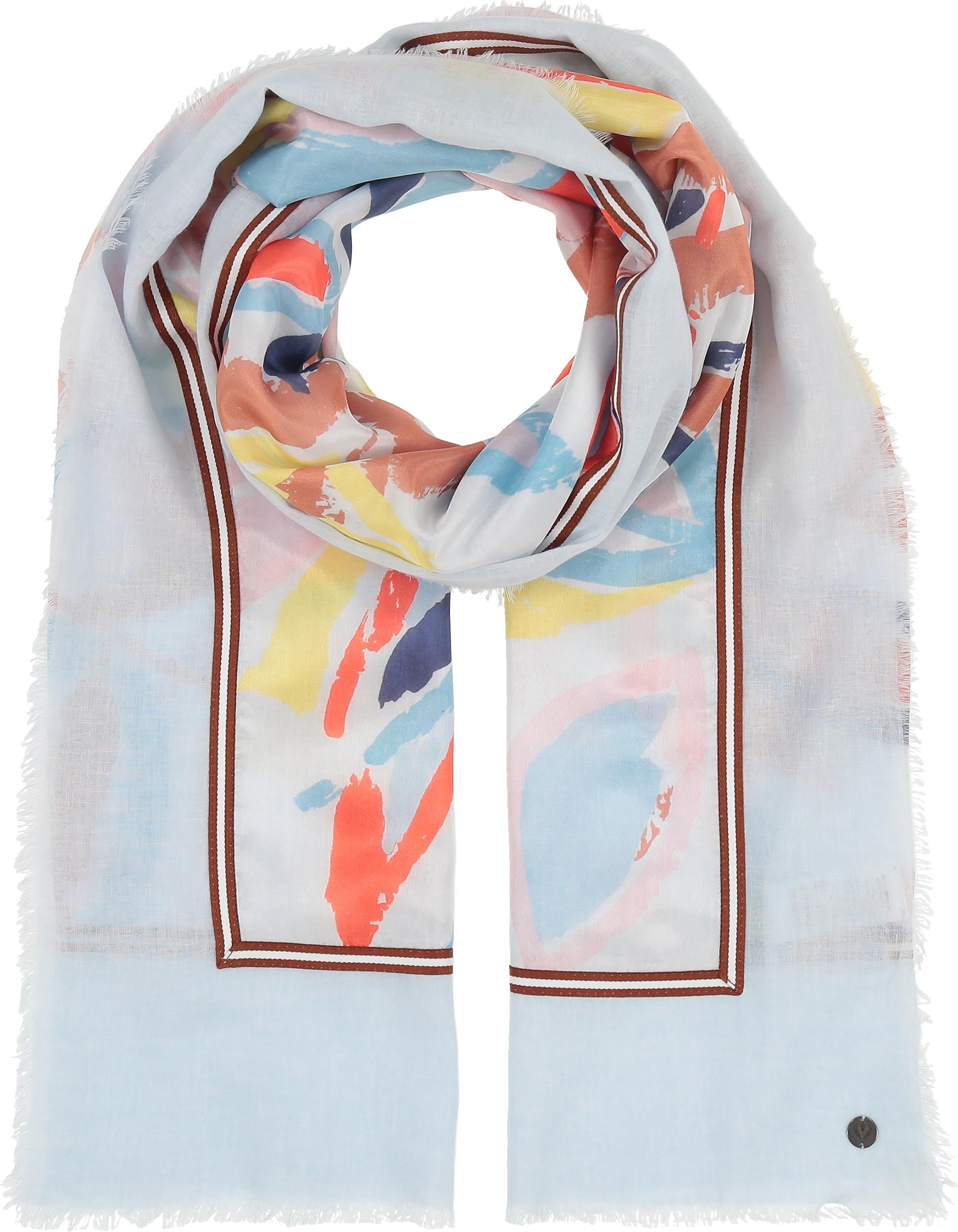Handmade Floral Patchwork Cotton Silk Scarf - Elegant Boho Wrap for Women, Perfect for Spring Outfits, Weddings, and Special Occasions