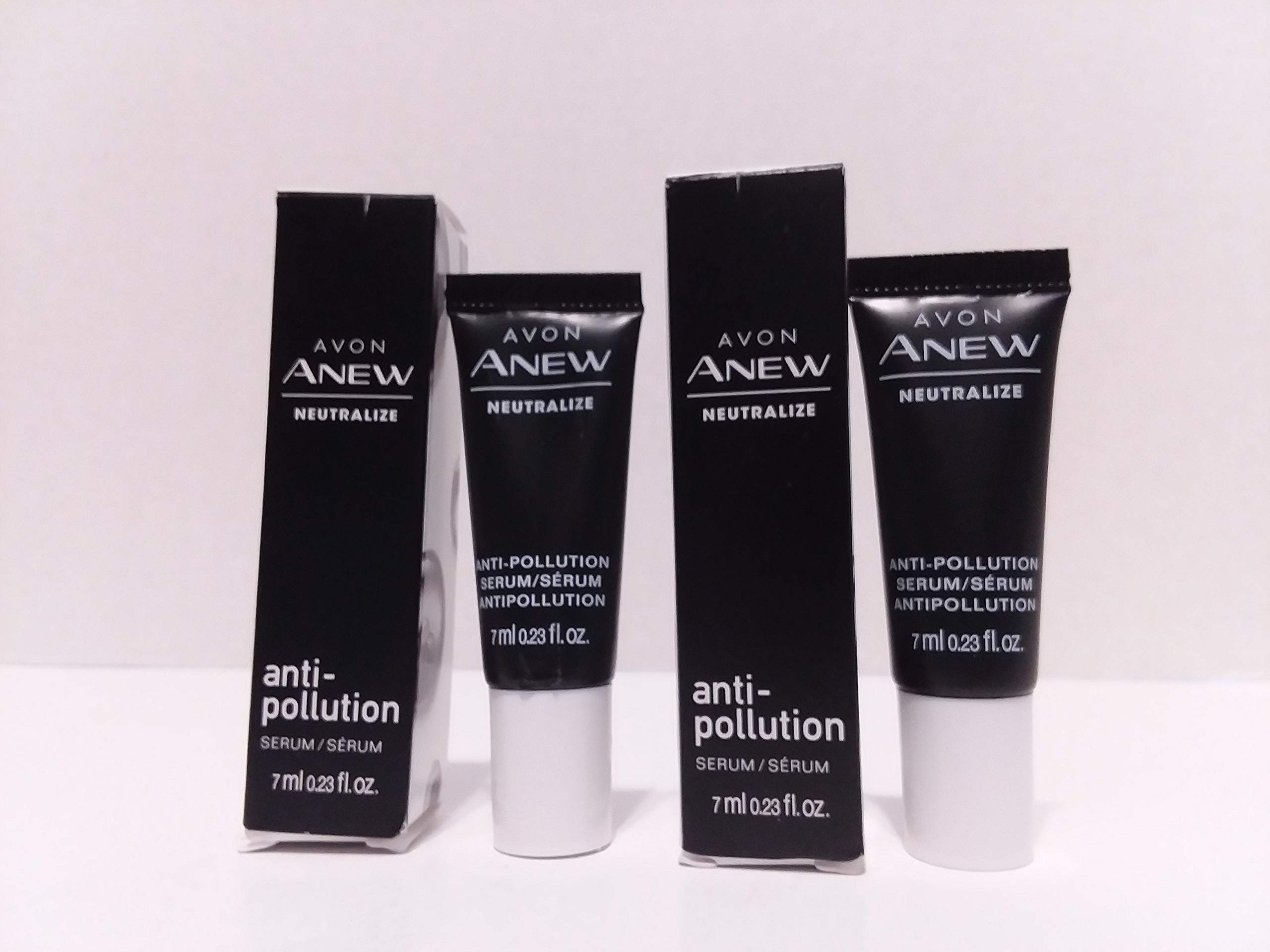 Avon Anew Neutralize Anti-Pollution Serum - 2 Pack Travel Size Trial Kit for Face & Skin Protection | Perfect for Daily Use, Travel & On-The-Go Skincare Routine