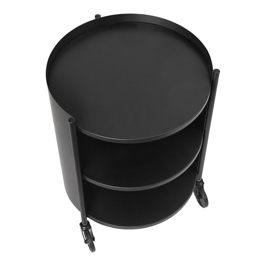 Eve Storage Side Table - Modern Nightstand with Drawer & Shelf - Perfect for Bedroom, Living Room & Office Organization
