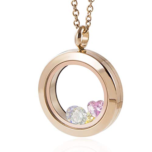 Rose Gold-1/Screw/30mm