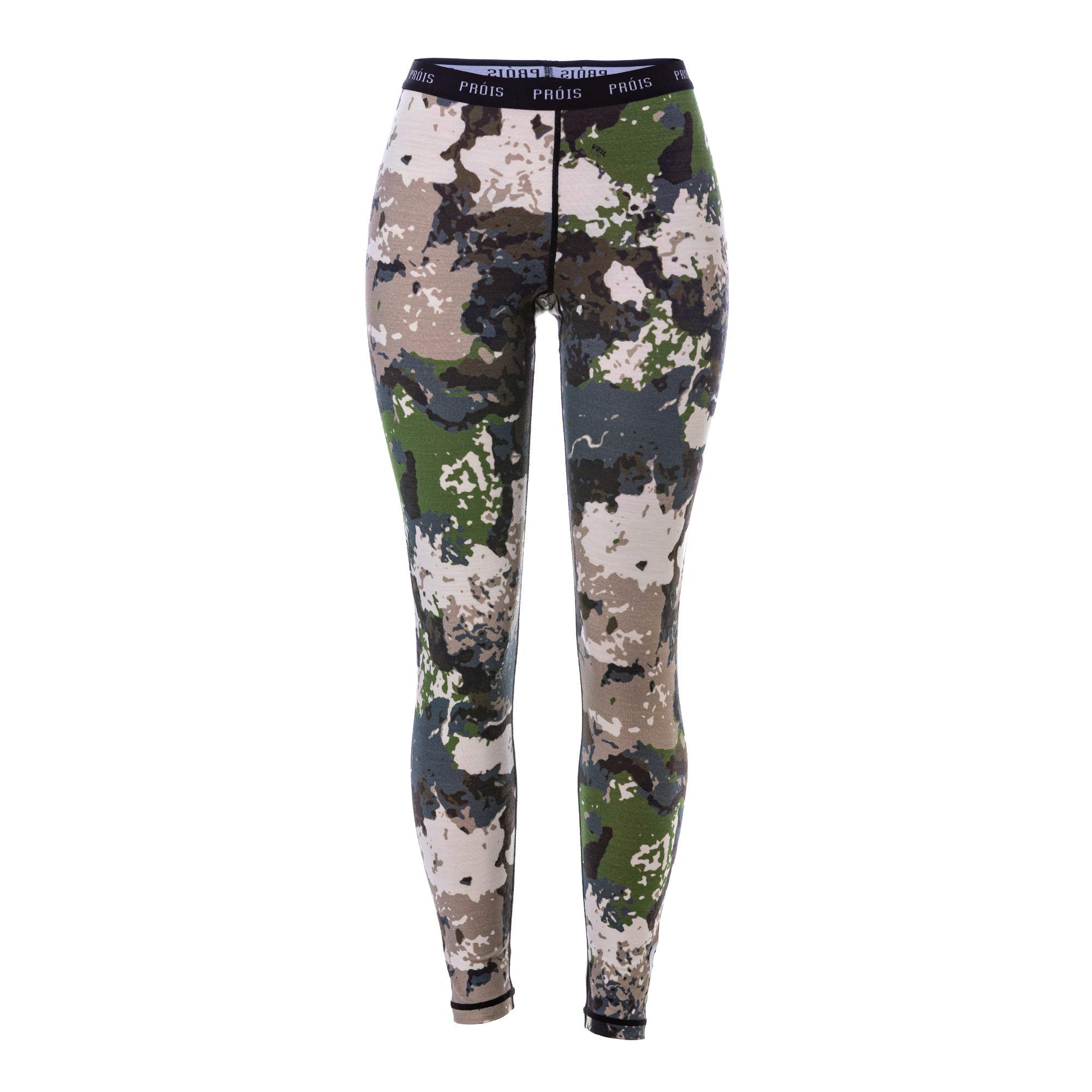 Prois Olann Merino Wool Base Layer Pants for Women - Warm Thermal Hunting & Outdoor Activities - Perfect for Cold Weather Hiking, Camping, and Winter Sports