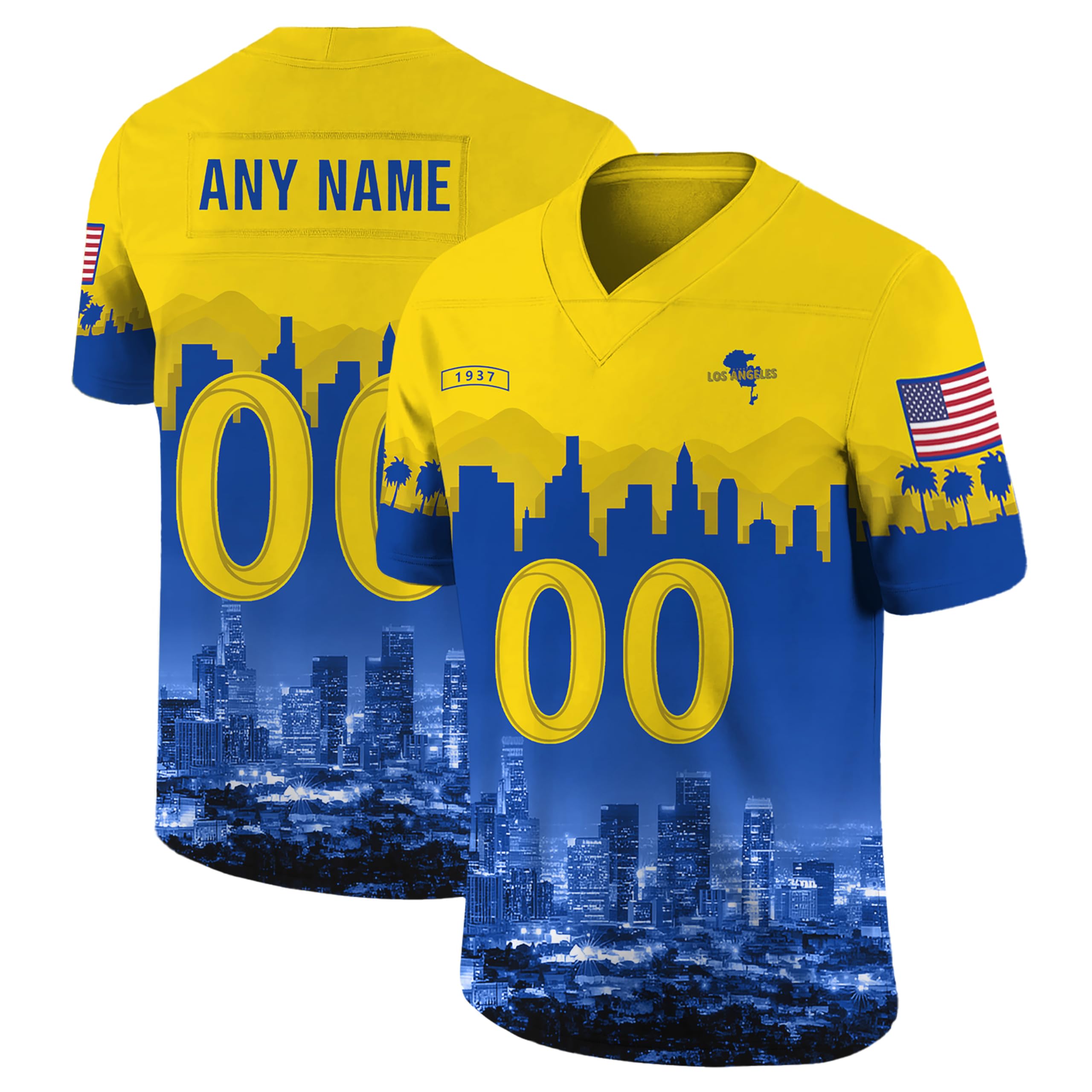 Custom Personalized Football Jerseys for Men - City-Themed Sports Fan Gift (Sizes S-4XL) | Perfect for Game Day, Team Support & Fan Apparel