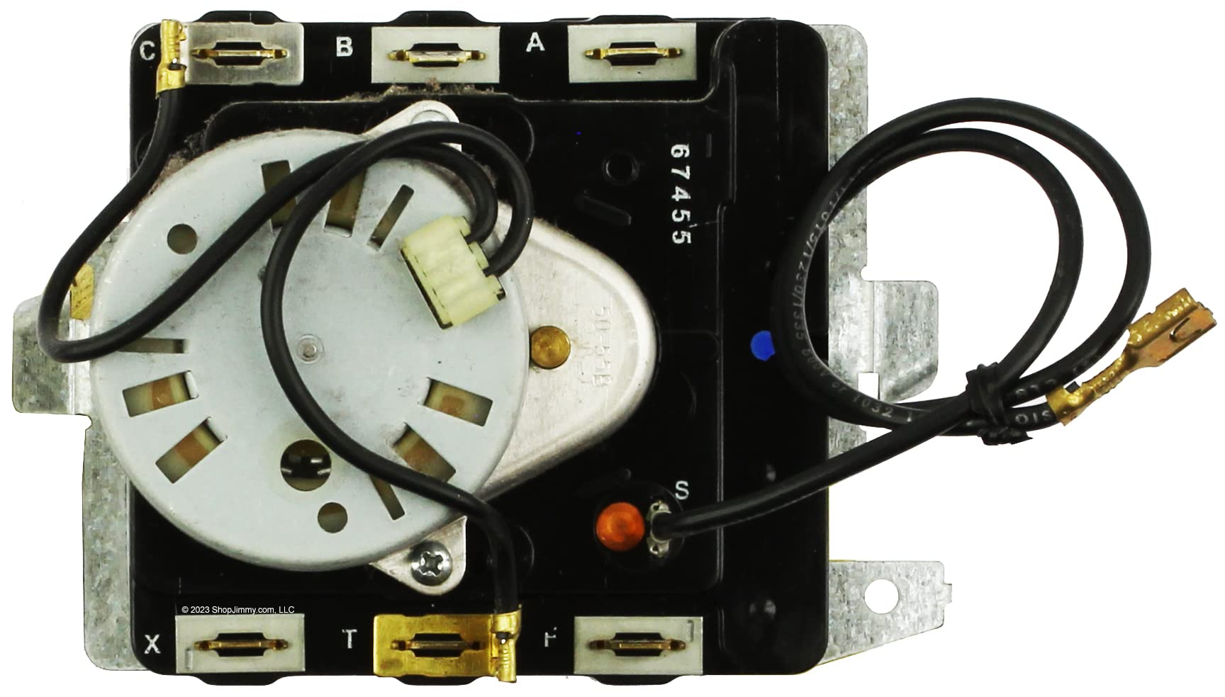 GE WE04X20415 Dryer Timer Replacement Part - Compatible with GE, Hotpoint & RCA Dryers - Perfect for Home Laundry Room Repairs & Maintenance