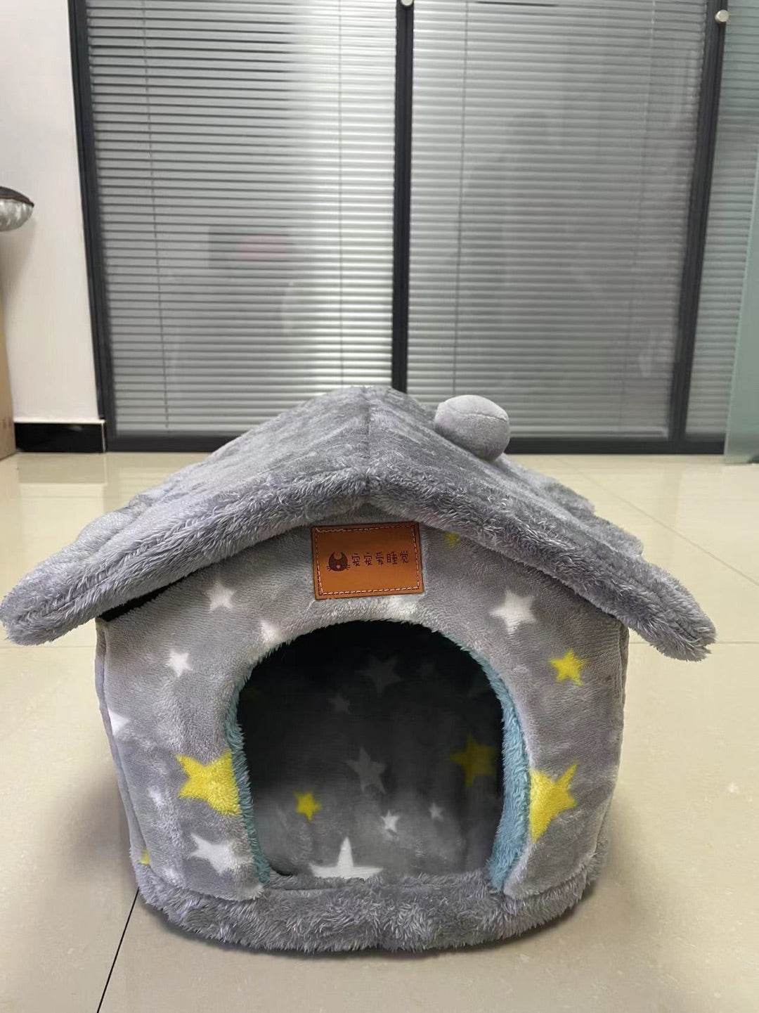 Foldable Pet Bed House - Portable & Washable Dog Cat Bed for Small Medium Pets - Perfect for Travel, Camping & Home Use