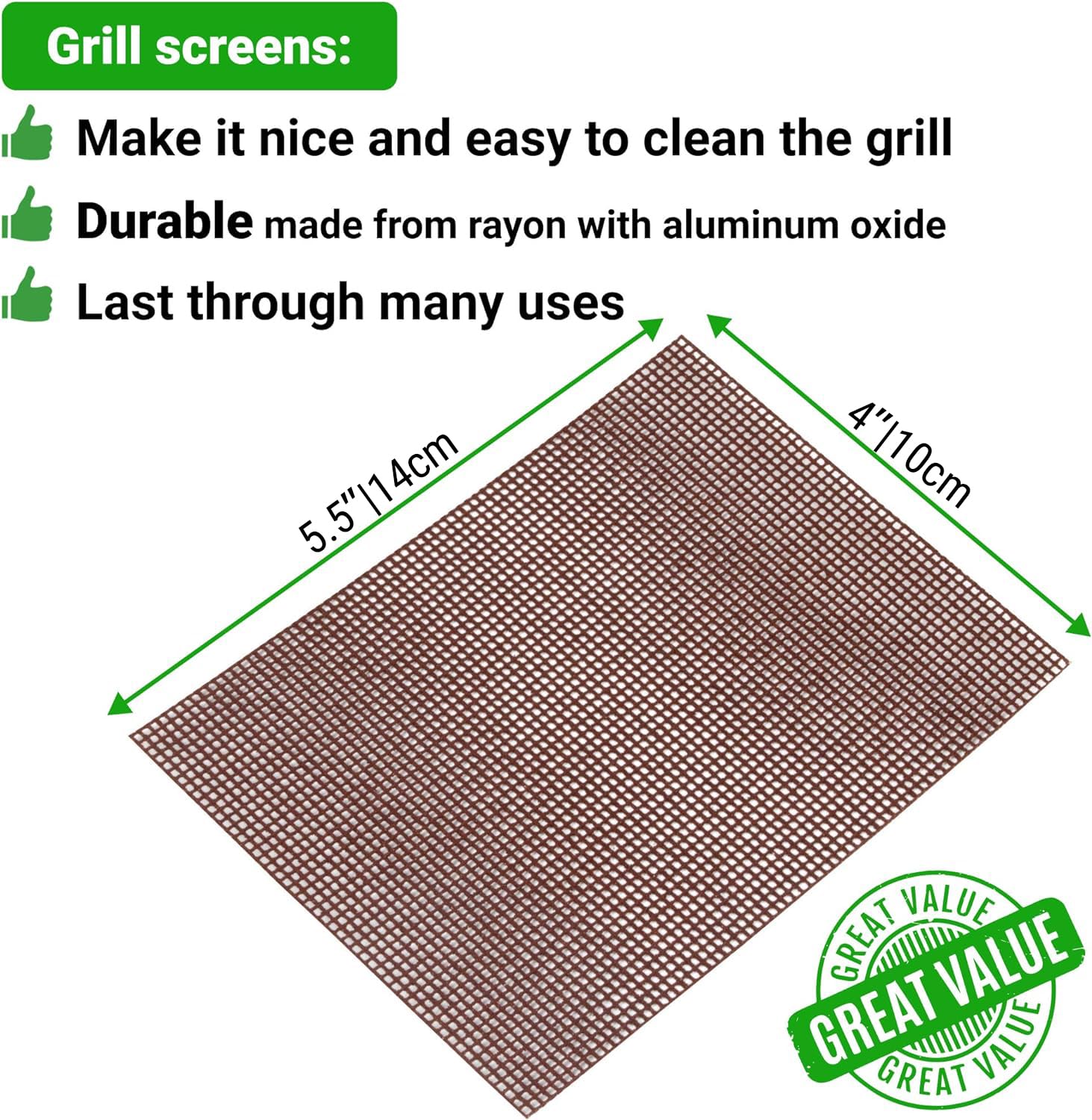 **CUSINIUM 20-Pack Griddle Cleaning Pads & 40-Pack Grill Screens – Heavy-Duty Grill Brush Replacement for Flat Top Griddles, BBQ, and Outdoor Cooking – Perfect for Restaurants, Food Trucks, and Home Grilling**