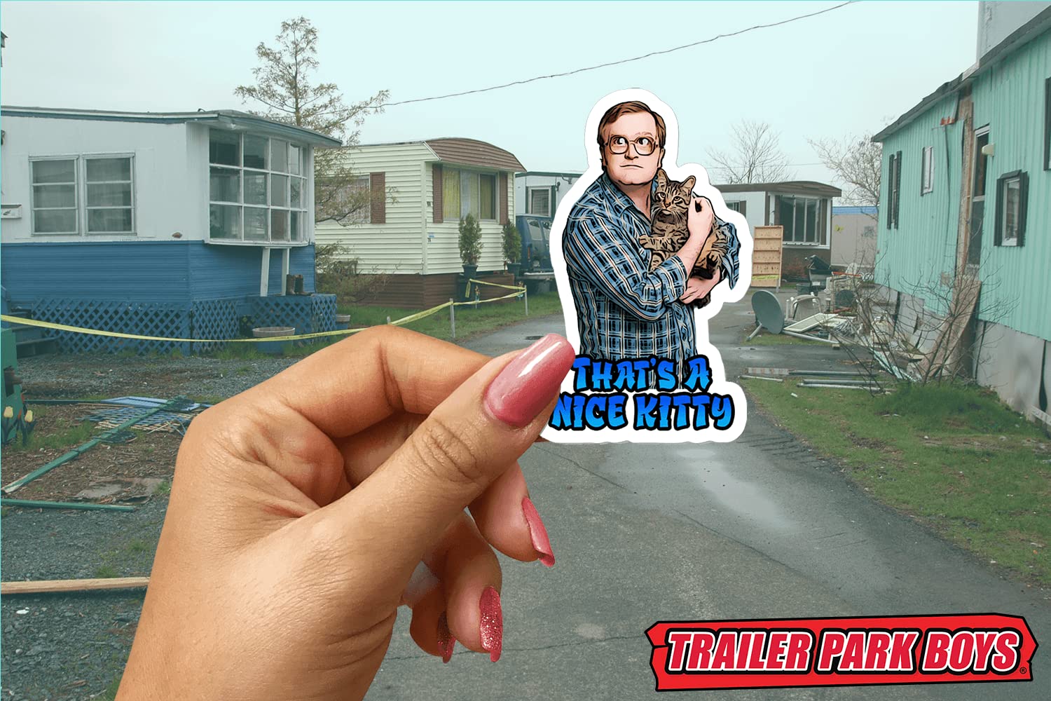 Official Trailer Park Boys Merchandise - Bubbles & Green Bastard Sticker Pack (2 Pack) - Funny Vinyl Decals for Laptops, Water Bottles & Cars - Perfect Gift for Fans of Trailer Park Boys TV Show